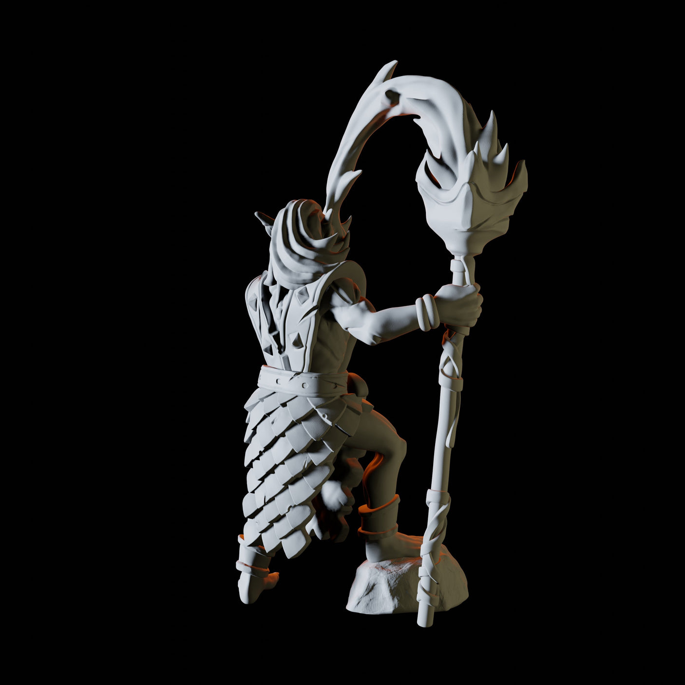 Goblin Sorcerer Miniature for Dungeons and Dragons, Pathfinder or other TTRPGs