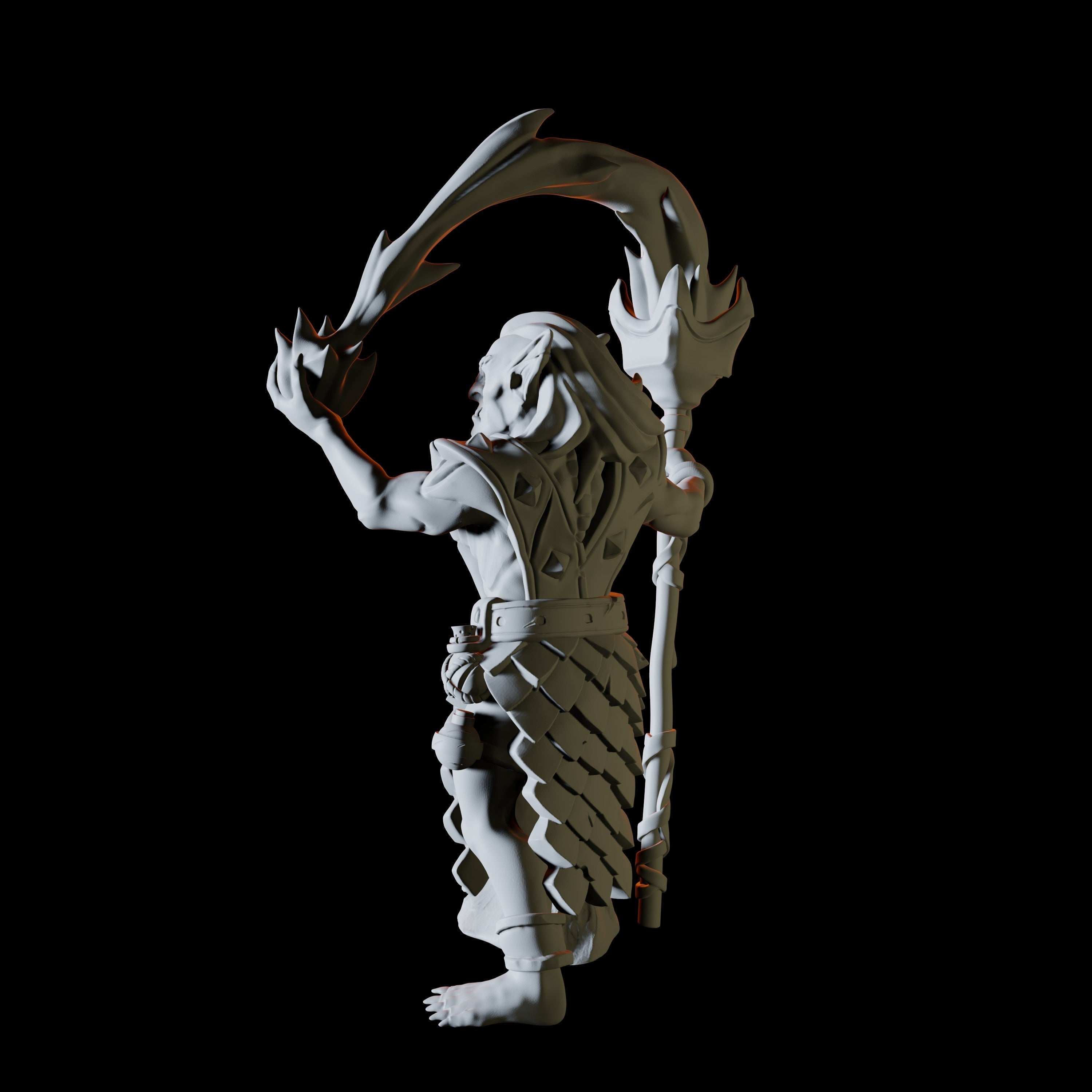 Goblin Sorcerer Miniature for Dungeons and Dragons - Myth Forged