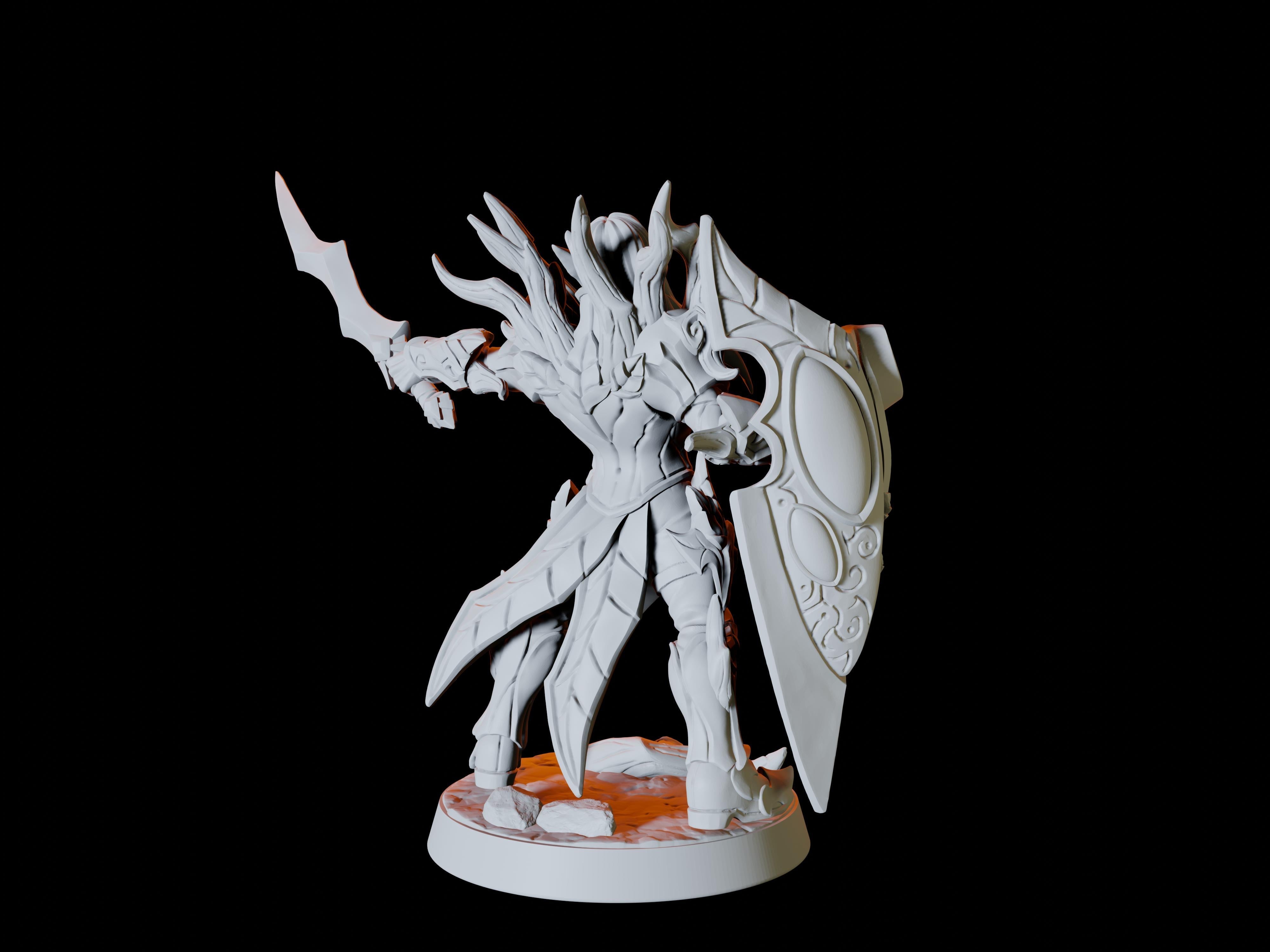 Six Elf Miniatures for Dungeons and Dragons - Myth Forged