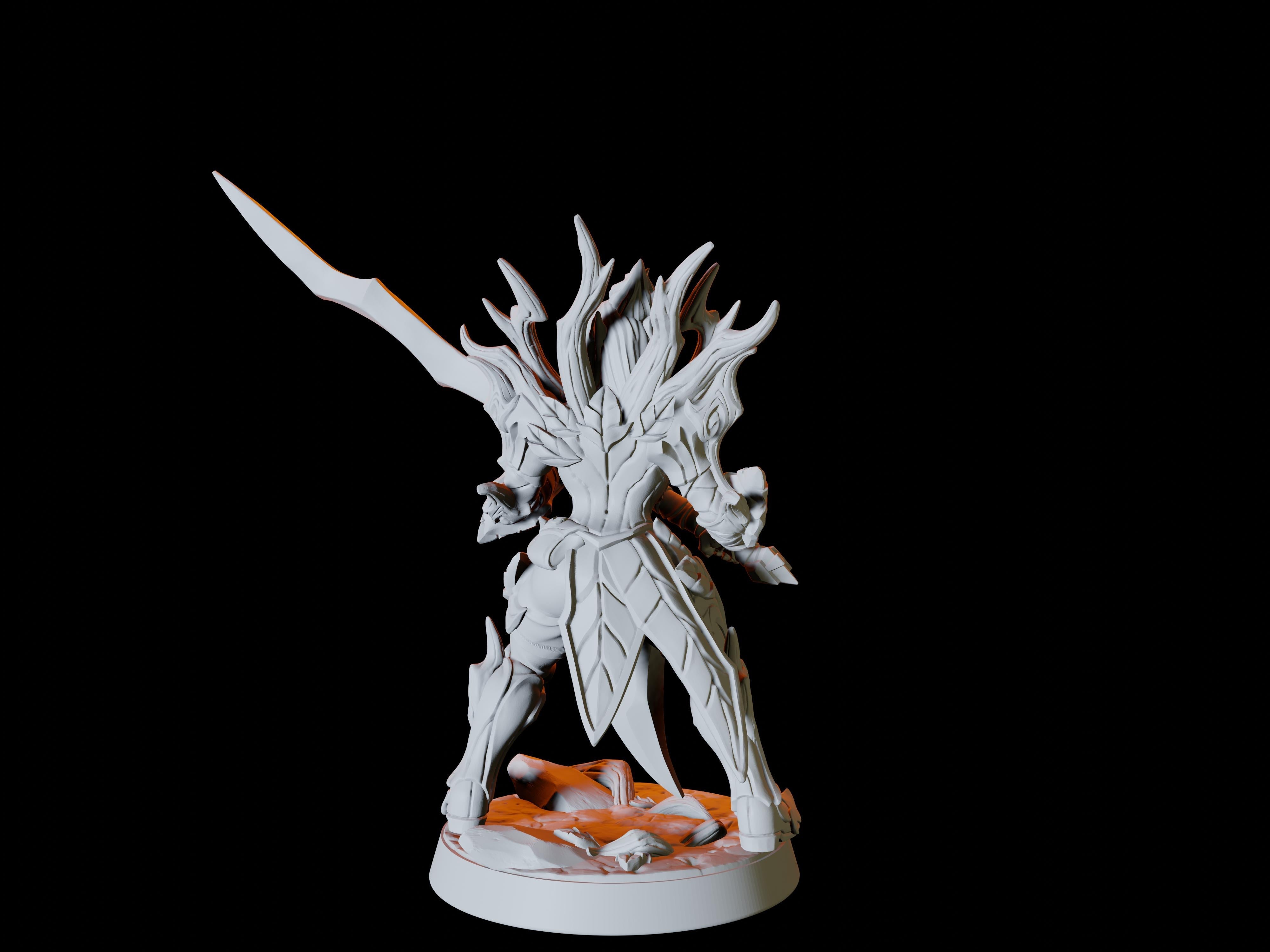 Six Elf Miniatures for Dungeons and Dragons - Myth Forged