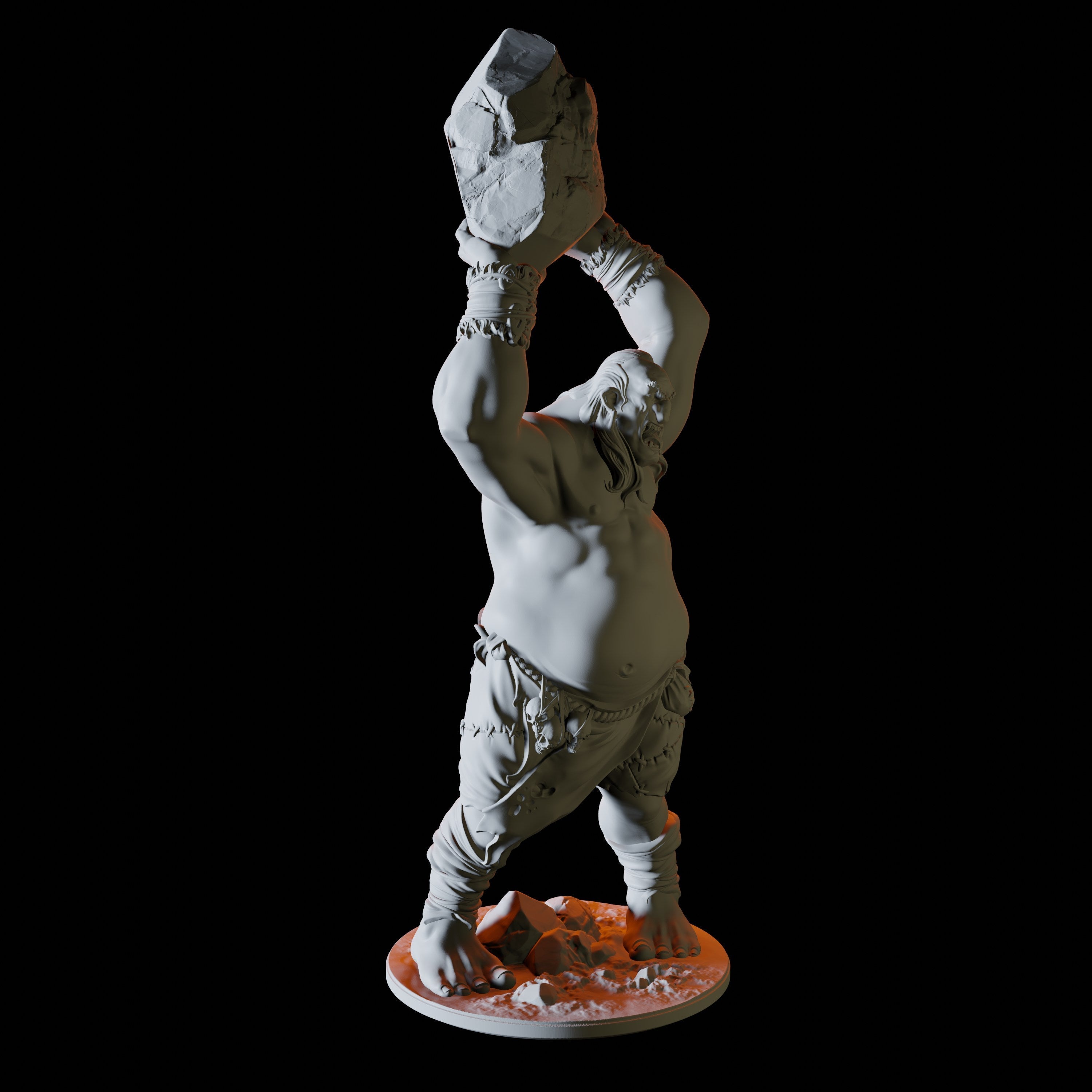 Hill Giant Miniature for Dungeons and Dragons - Myth Forged