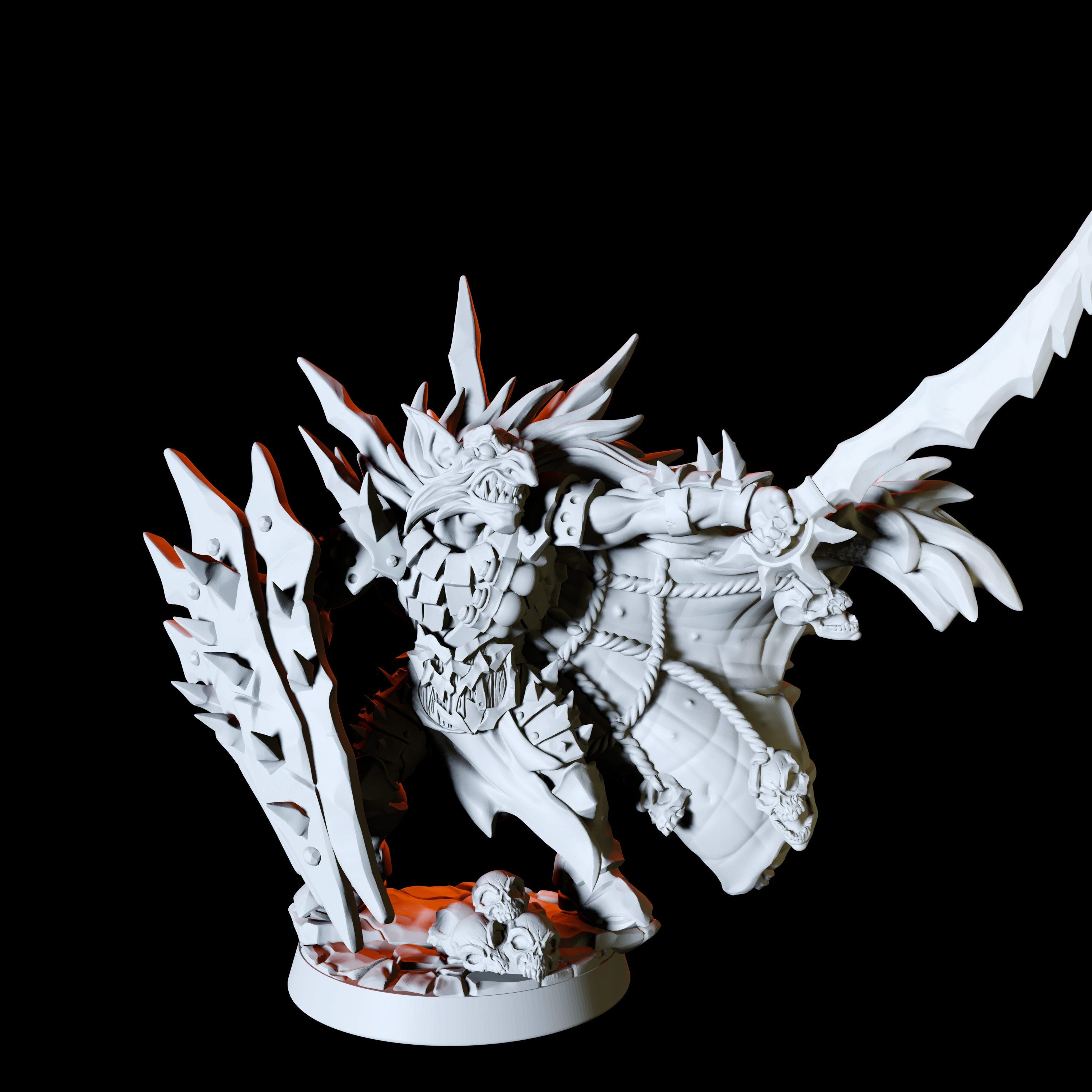 Hobgoblin Boss Miniature for Dungeons and Dragons - Myth Forged