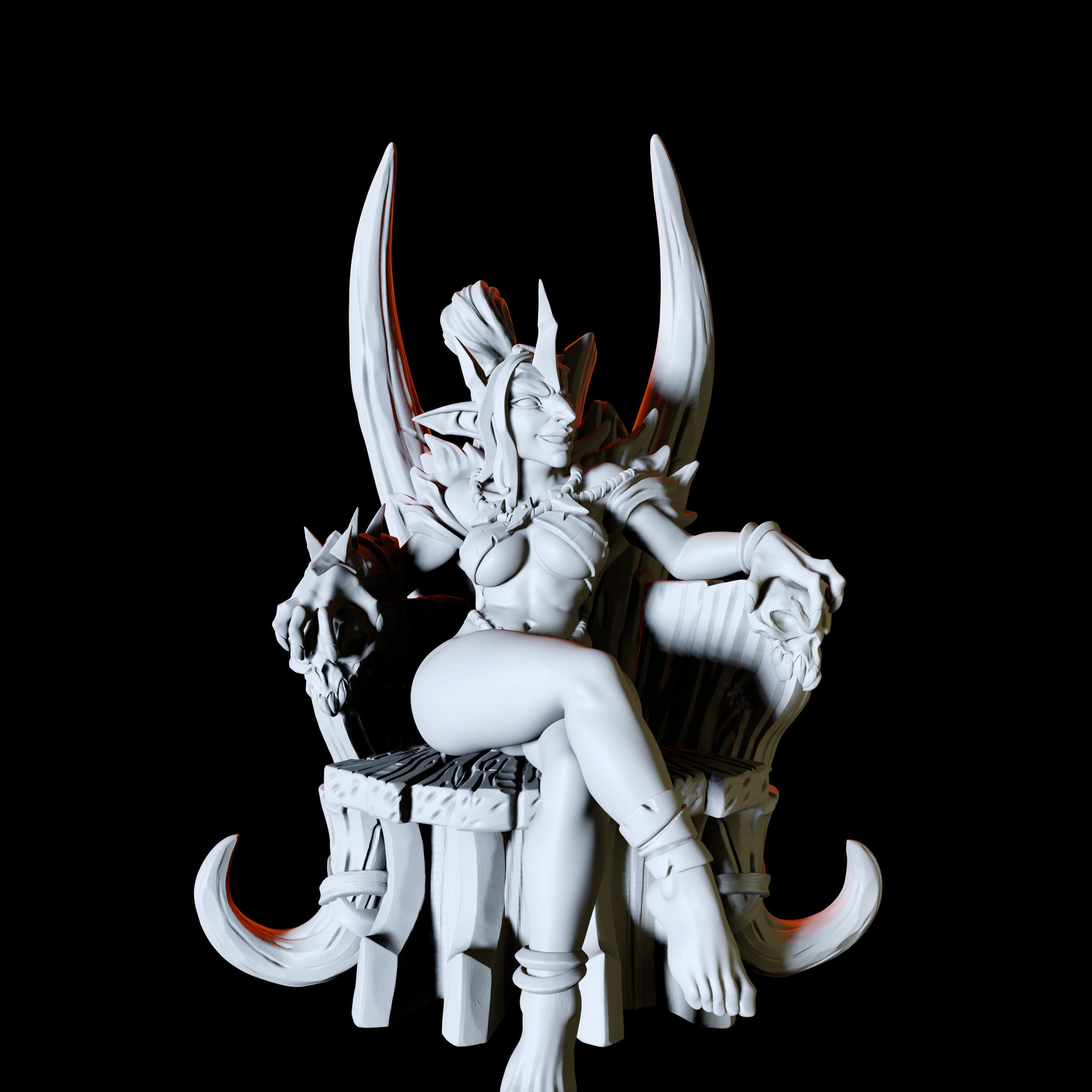 Hobgoblin Pinup Miniature for Dungeons and Dragons - Myth Forged