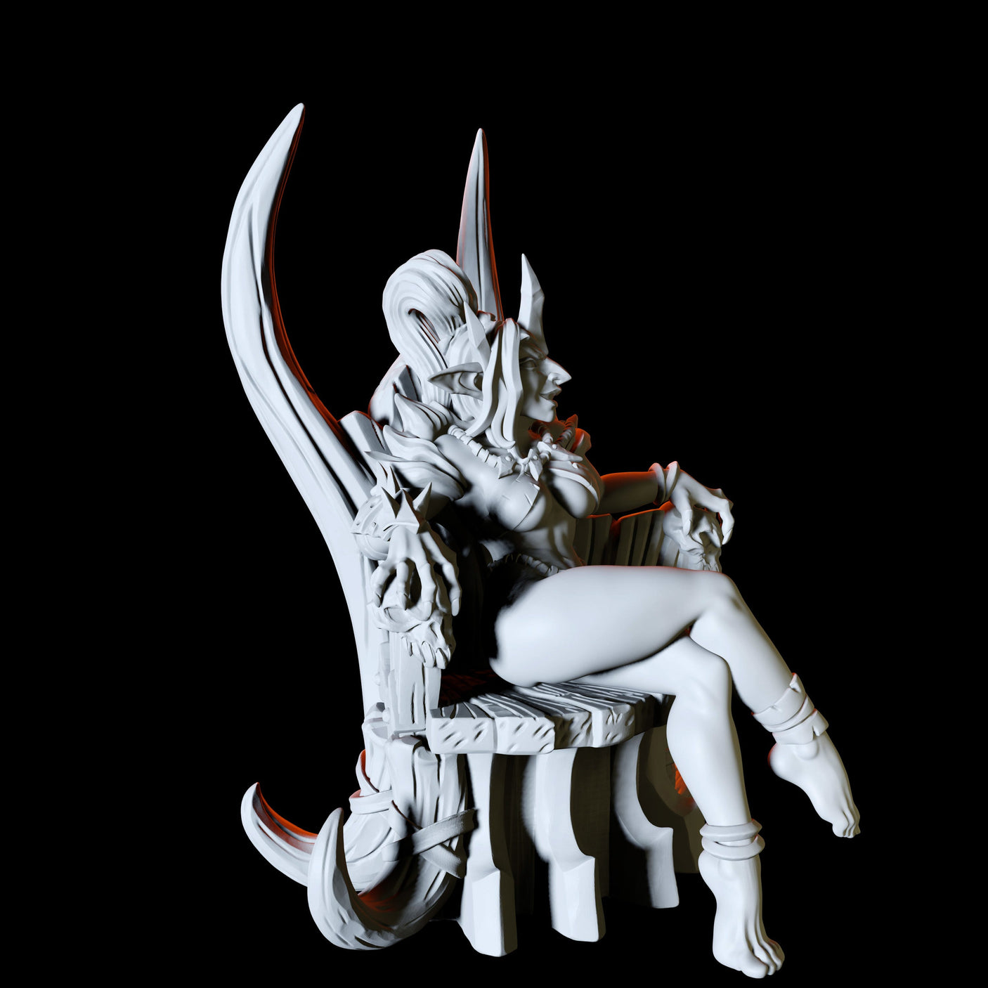 Hobgoblin Pinup Miniature for Dungeons and Dragons, Pathfinder or other TTRPGs