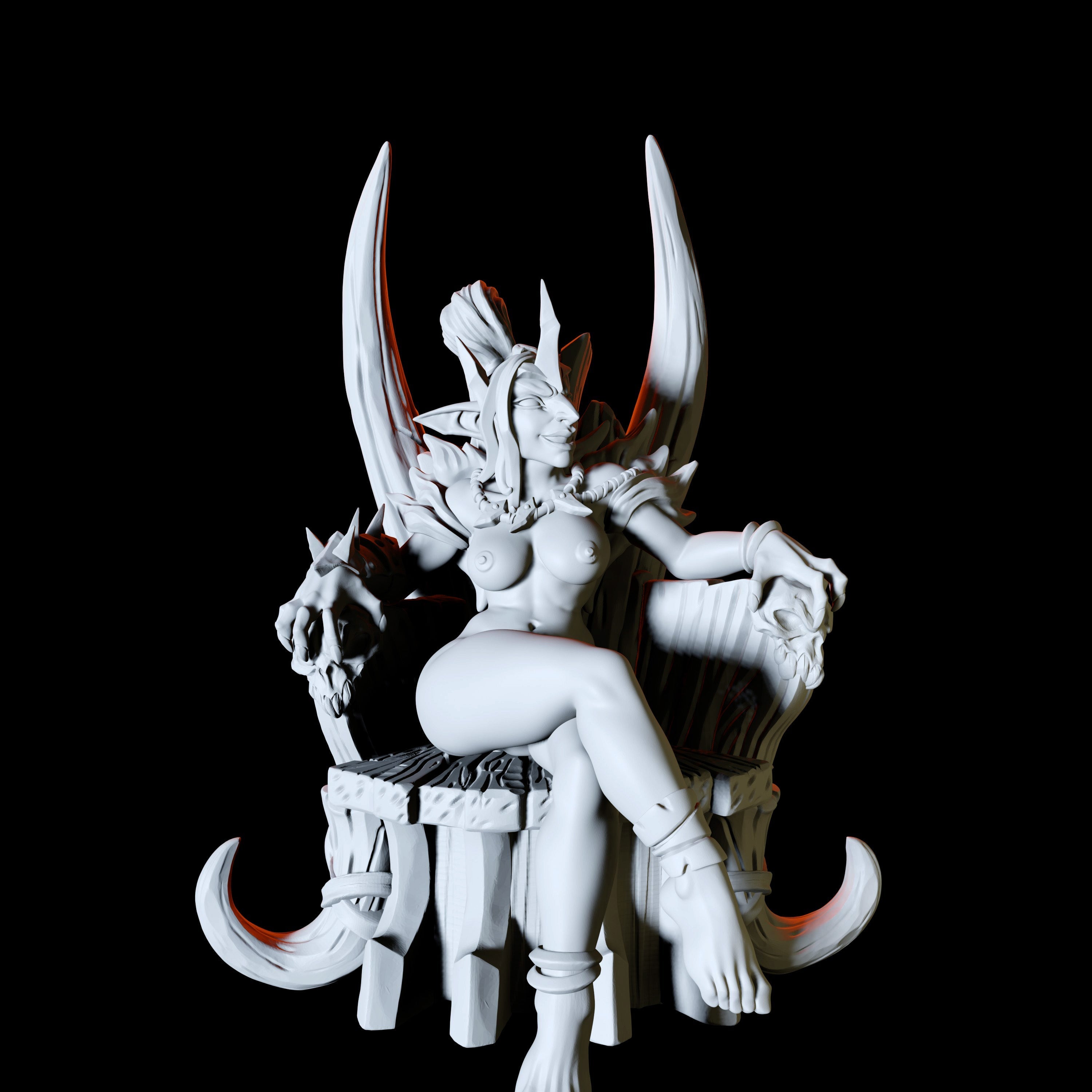 Hobgoblin Pinup Miniature for Dungeons and Dragons - Myth Forged