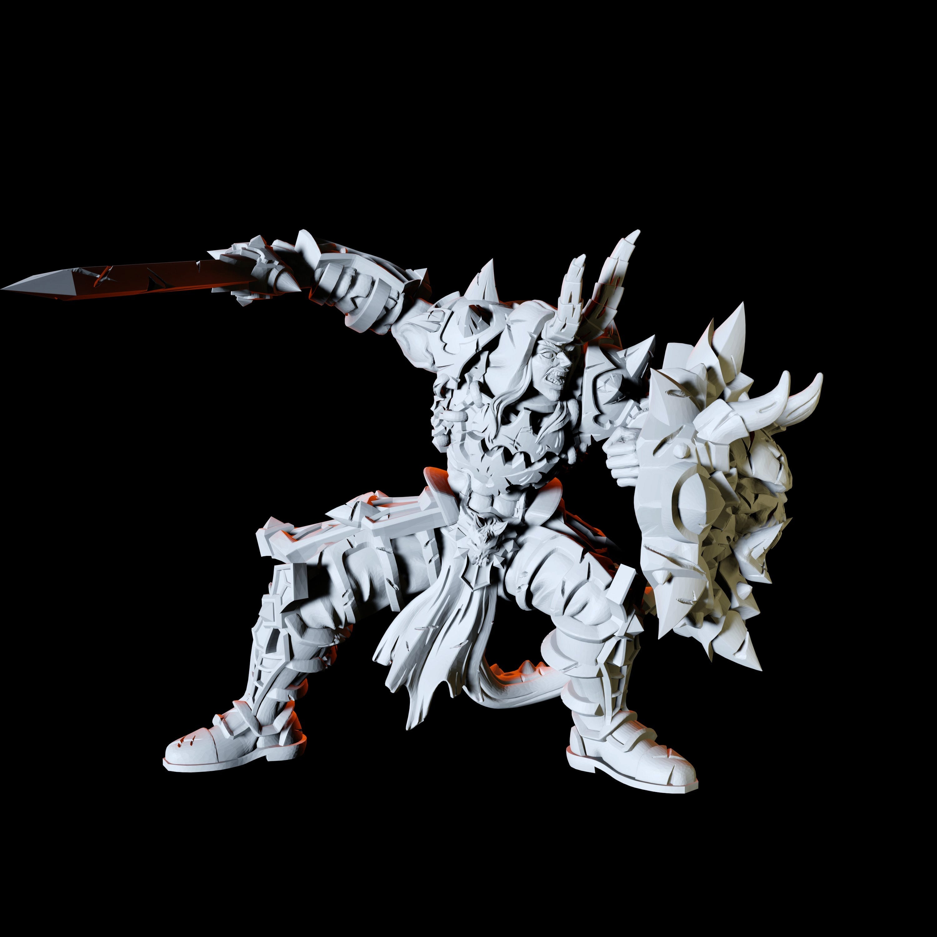 Chain Devil Miniature for Dungeons and Dragons - Myth Forged
