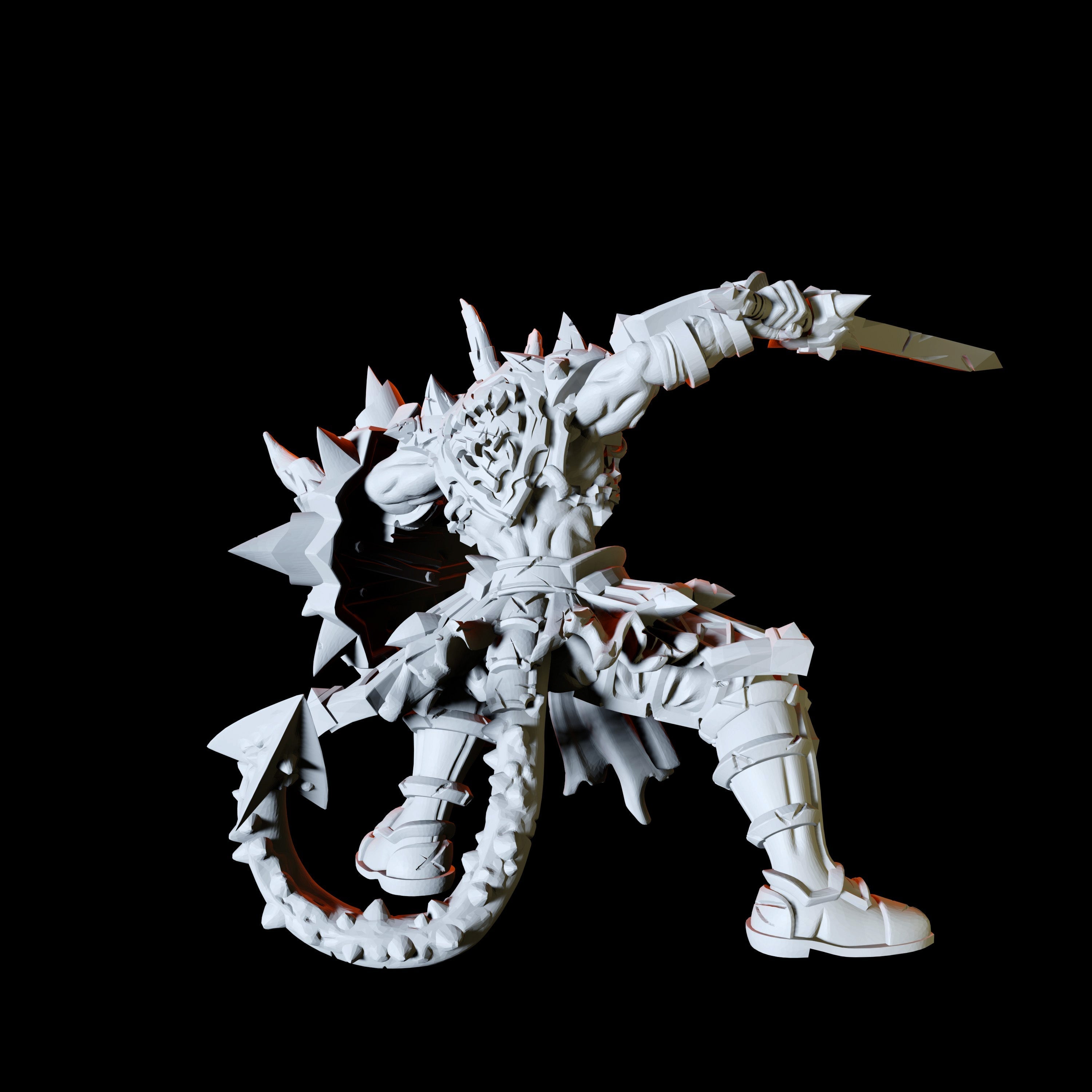 Chain Devil Miniature for Dungeons and Dragons - Myth Forged