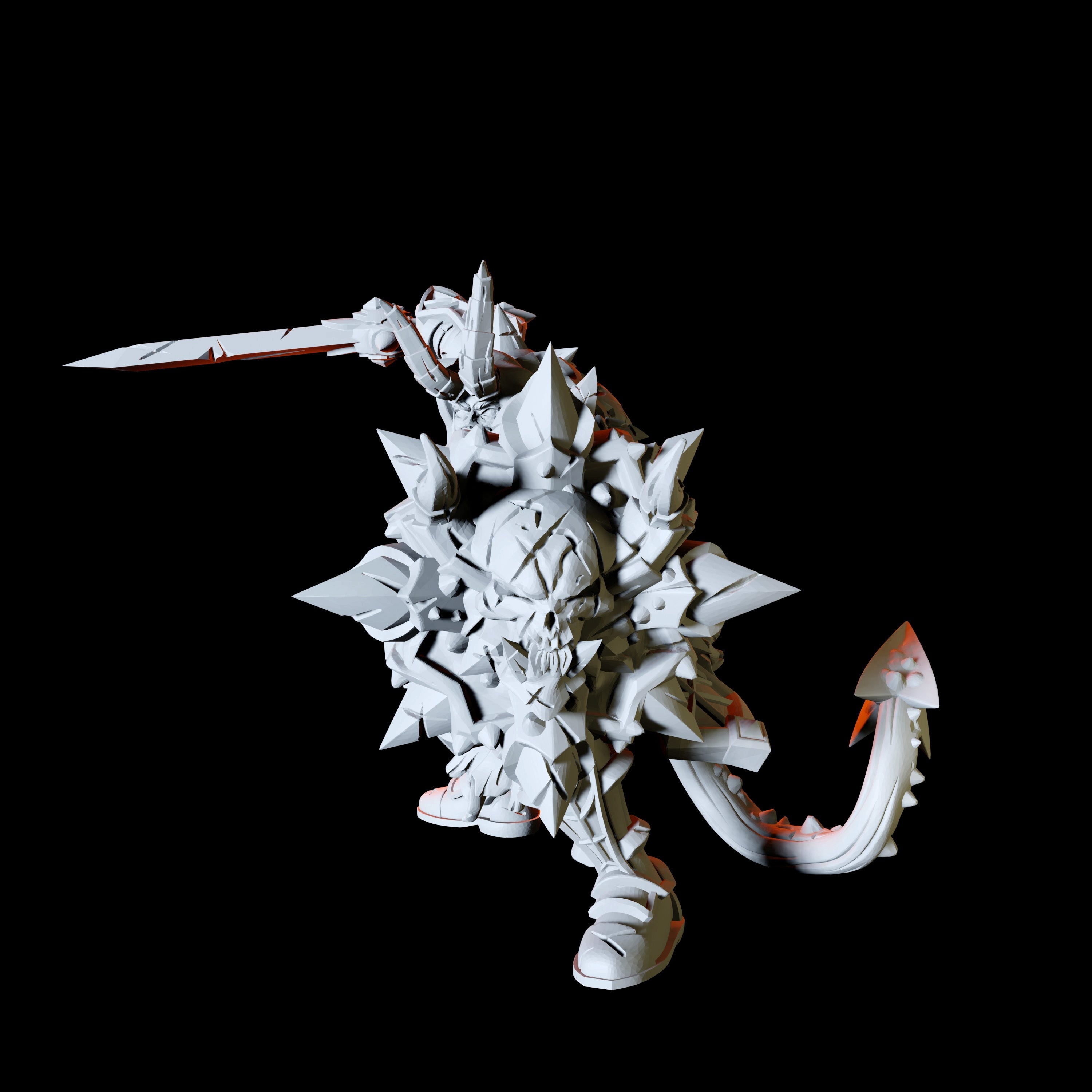 Chain Devil Miniature for Dungeons and Dragons - Myth Forged