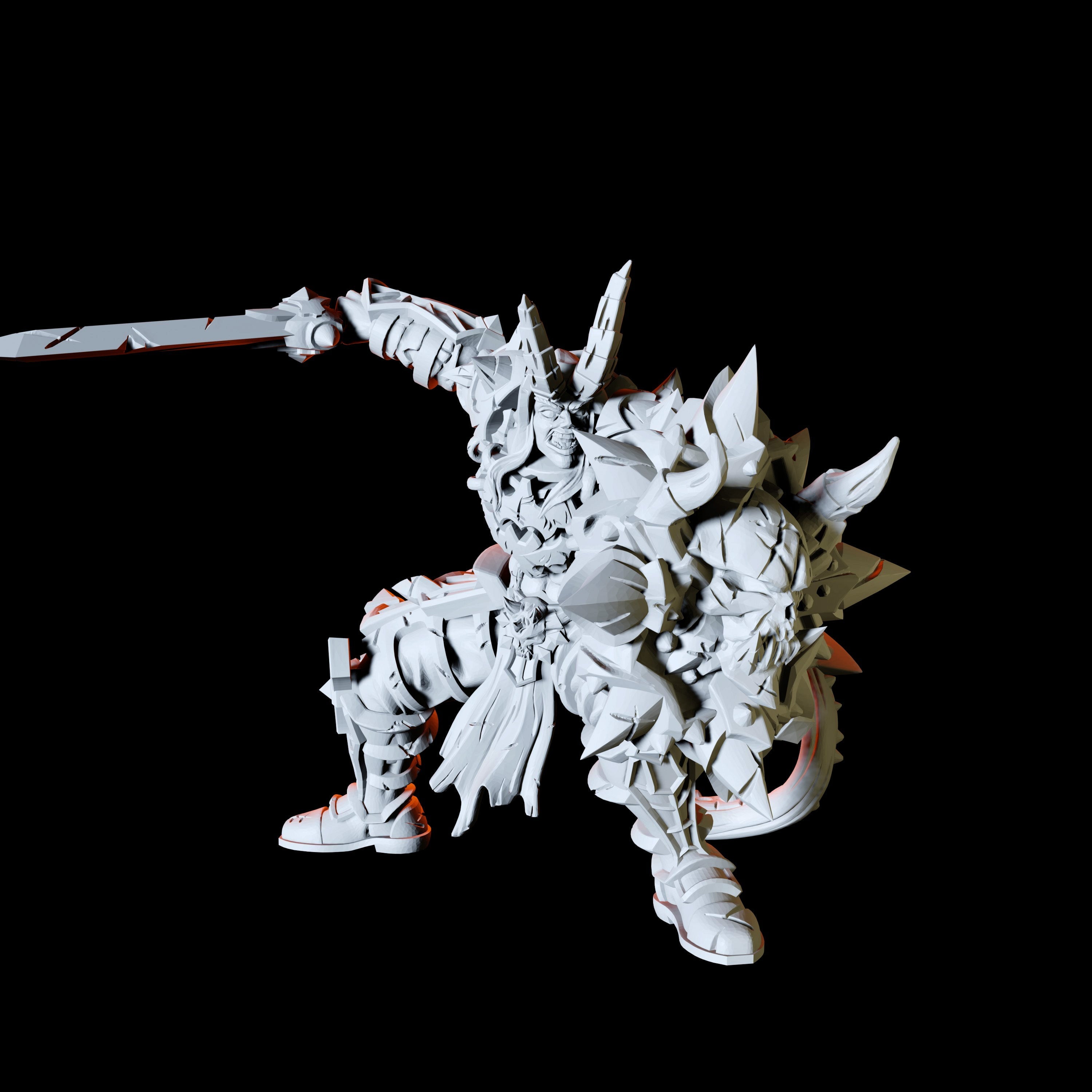 Chain Devil Miniature for Dungeons and Dragons - Myth Forged