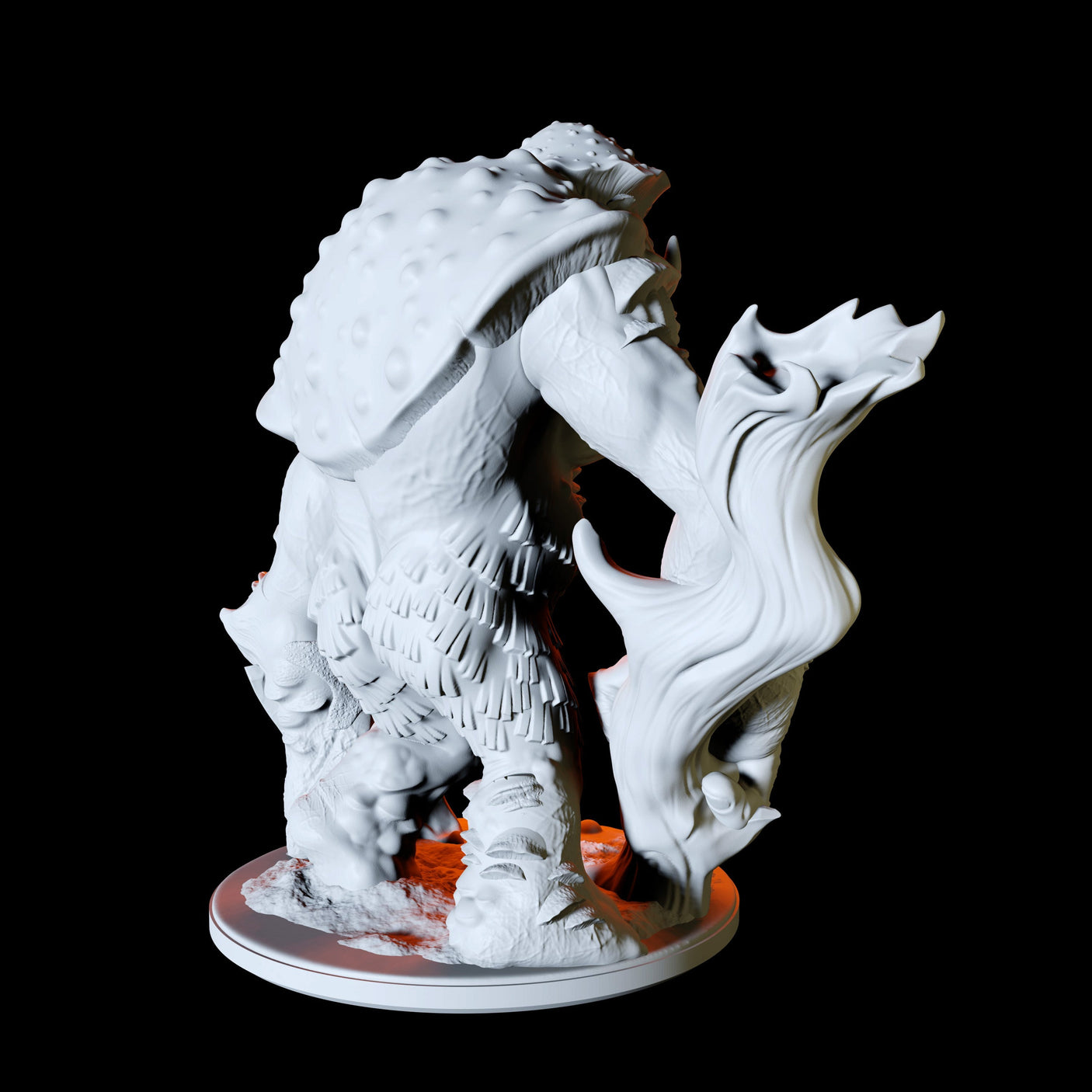 Hulking Myconid Miniature for Dungeons and Dragons, Pathfinder or other TTRPGs