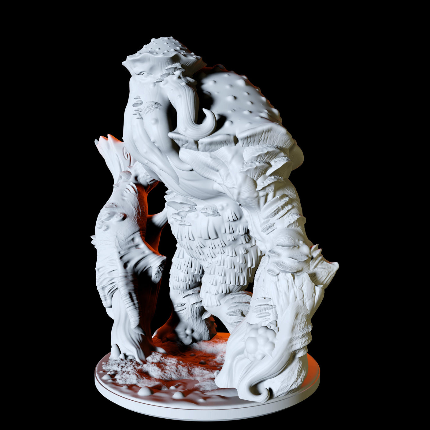 Hulking Myconid Miniature for Dungeons and Dragons, Pathfinder or other TTRPGs