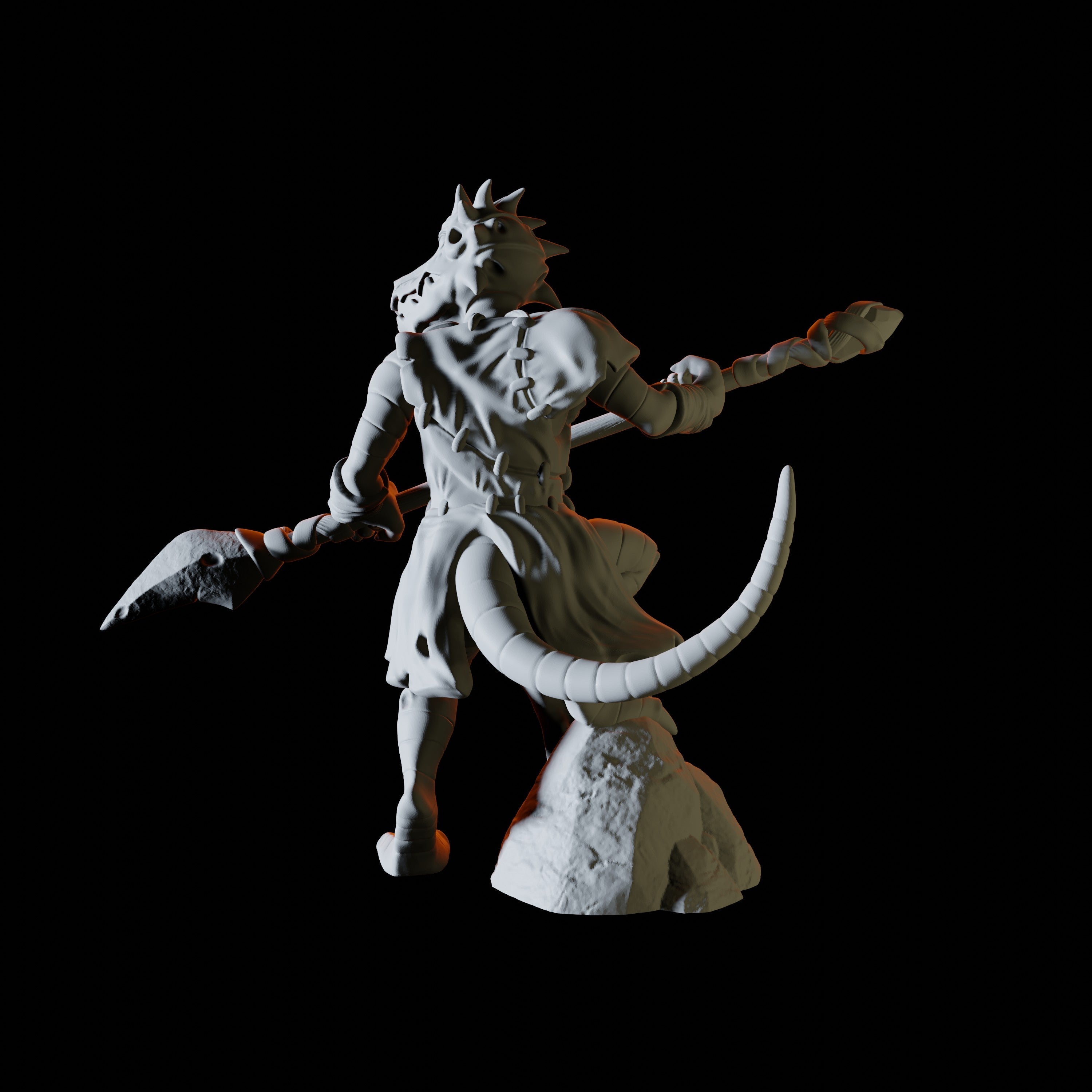 Kobold Fighter Miniature for Dungeons and Dragons - Myth Forged