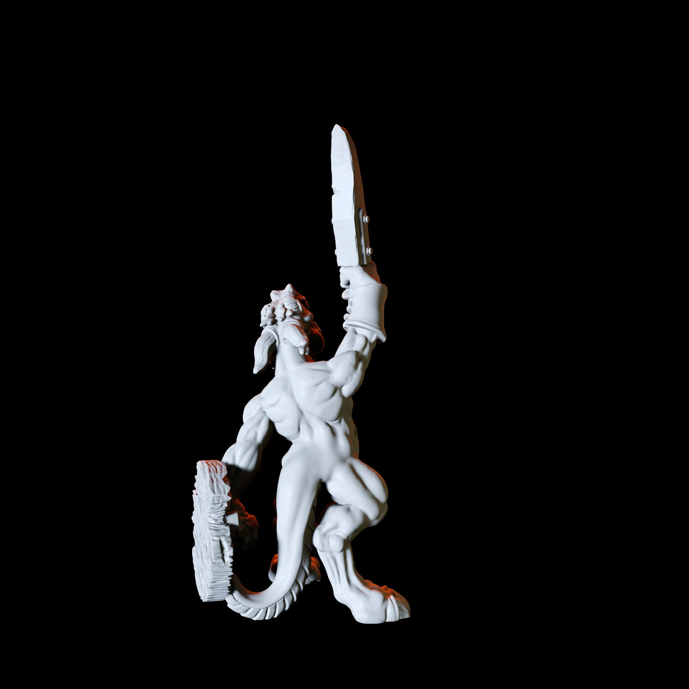 Kobold Swordsmen Miniature for Dungeons and Dragons, Pathfinder or other TTRPGs