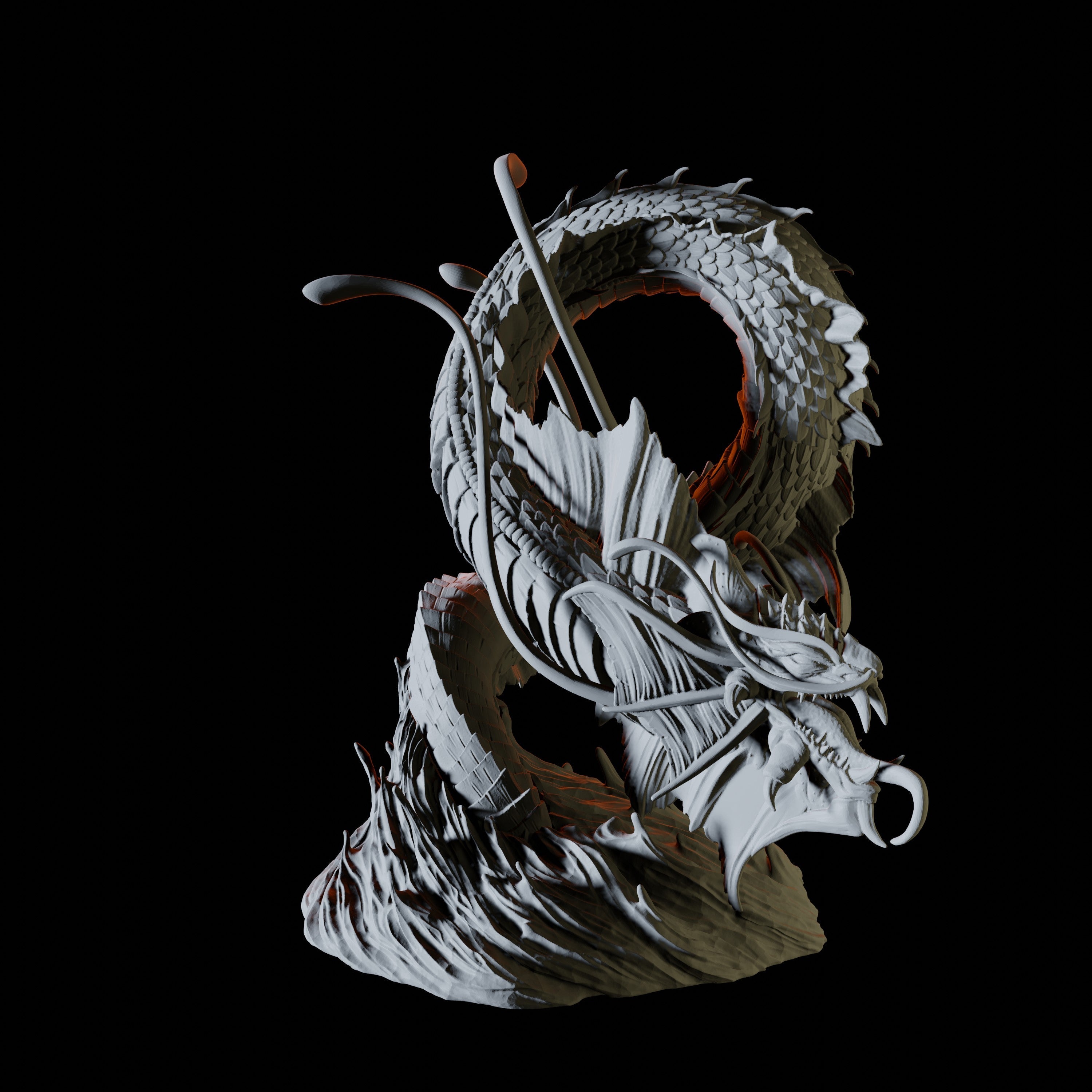 Leviathan Miniature for Dungeons and Dragons - Myth Forged