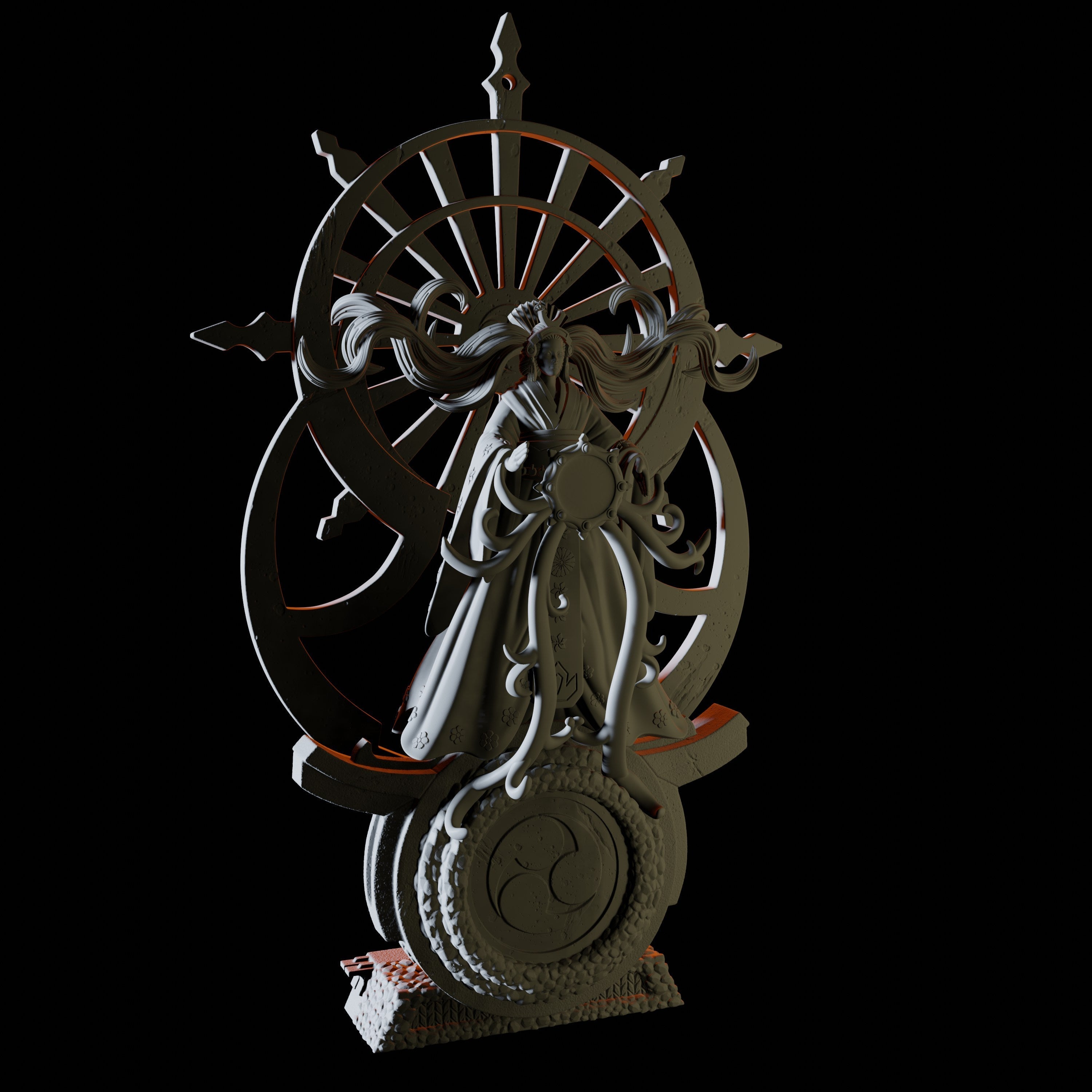 Master Sorceress Miniature for Dungeons and Dragons - Myth Forged