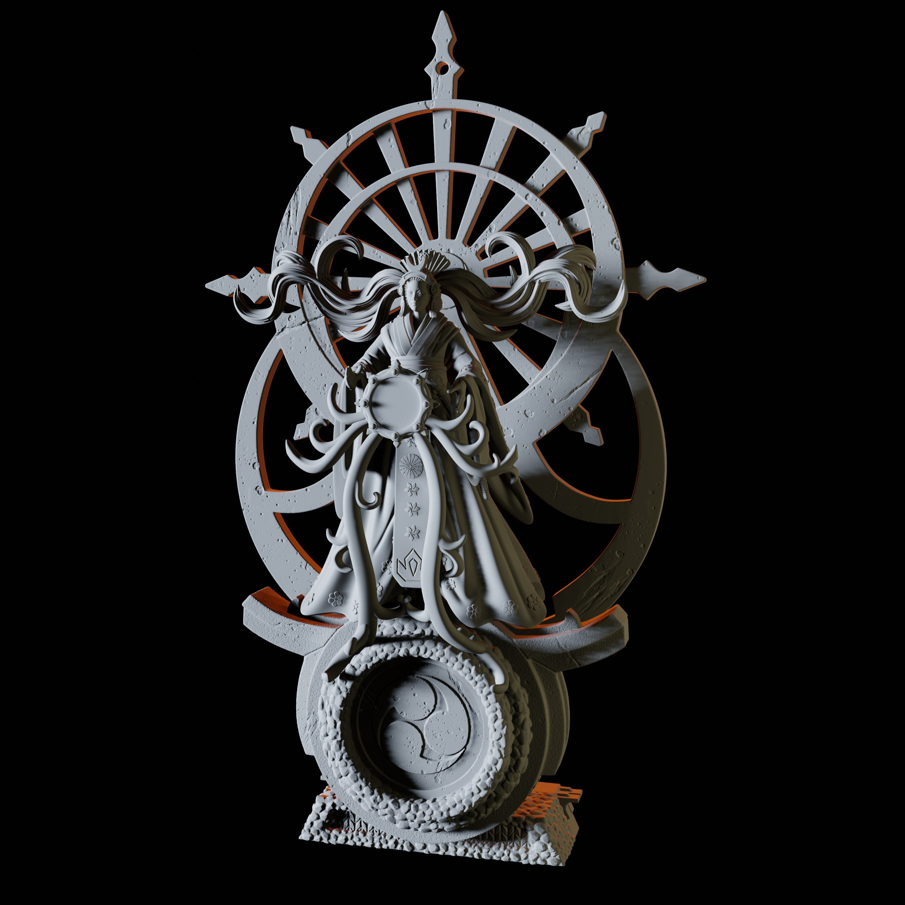 Master Sorceress Miniature for Dungeons and Dragons - Myth Forged