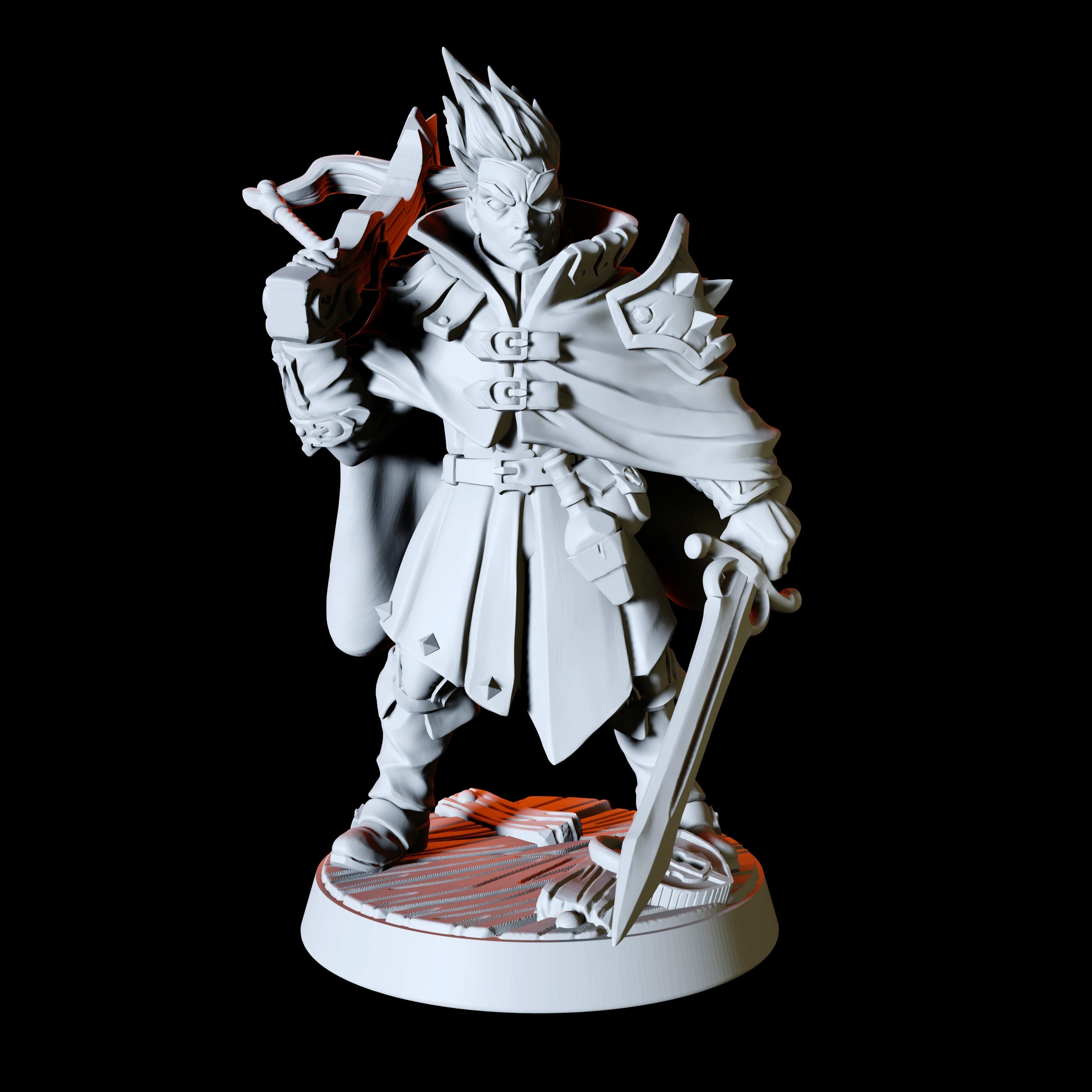 Human Master Thief Miniature for Dungeons and Dragons - Myth Forged