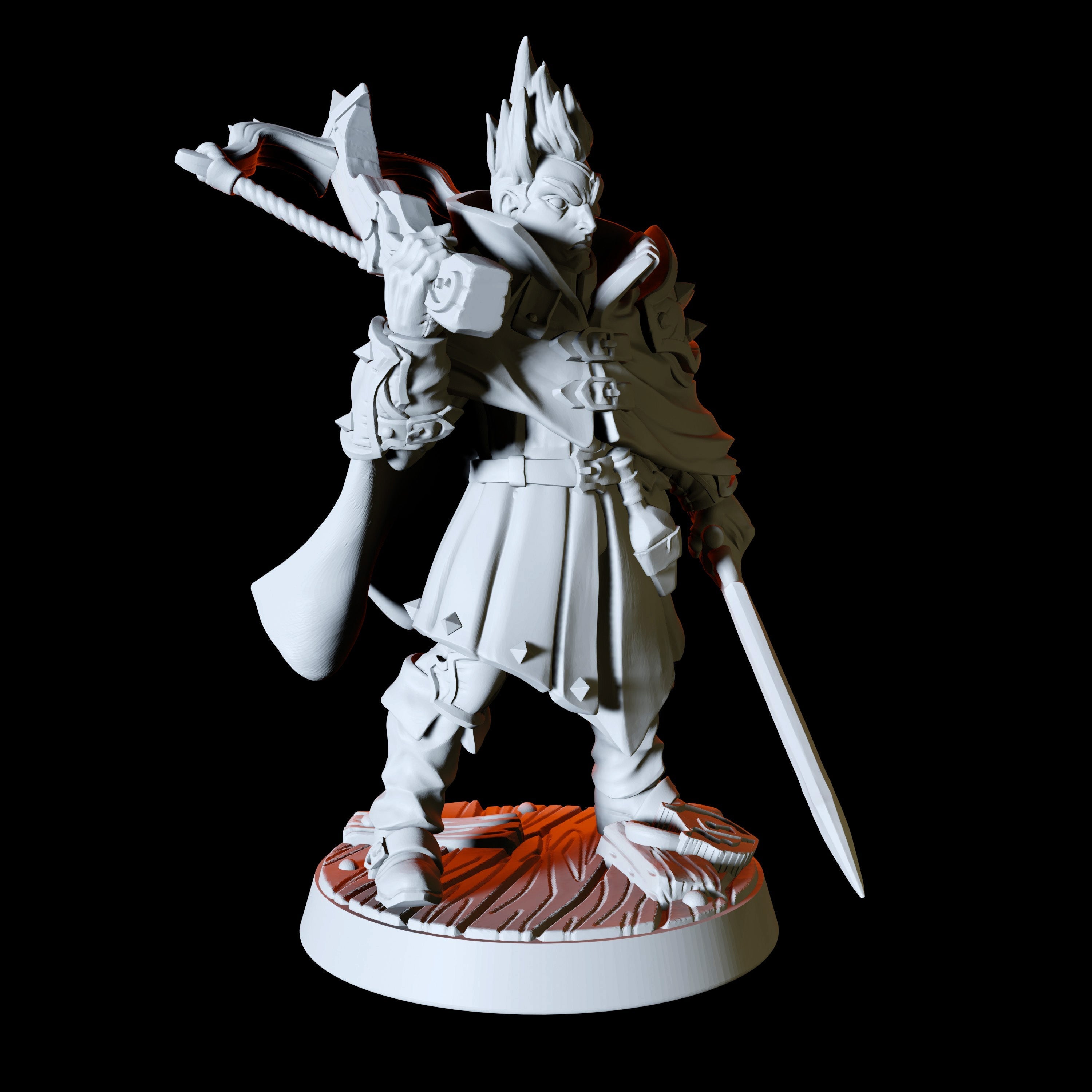 Human Master Thief Miniature for Dungeons and Dragons - Myth Forged