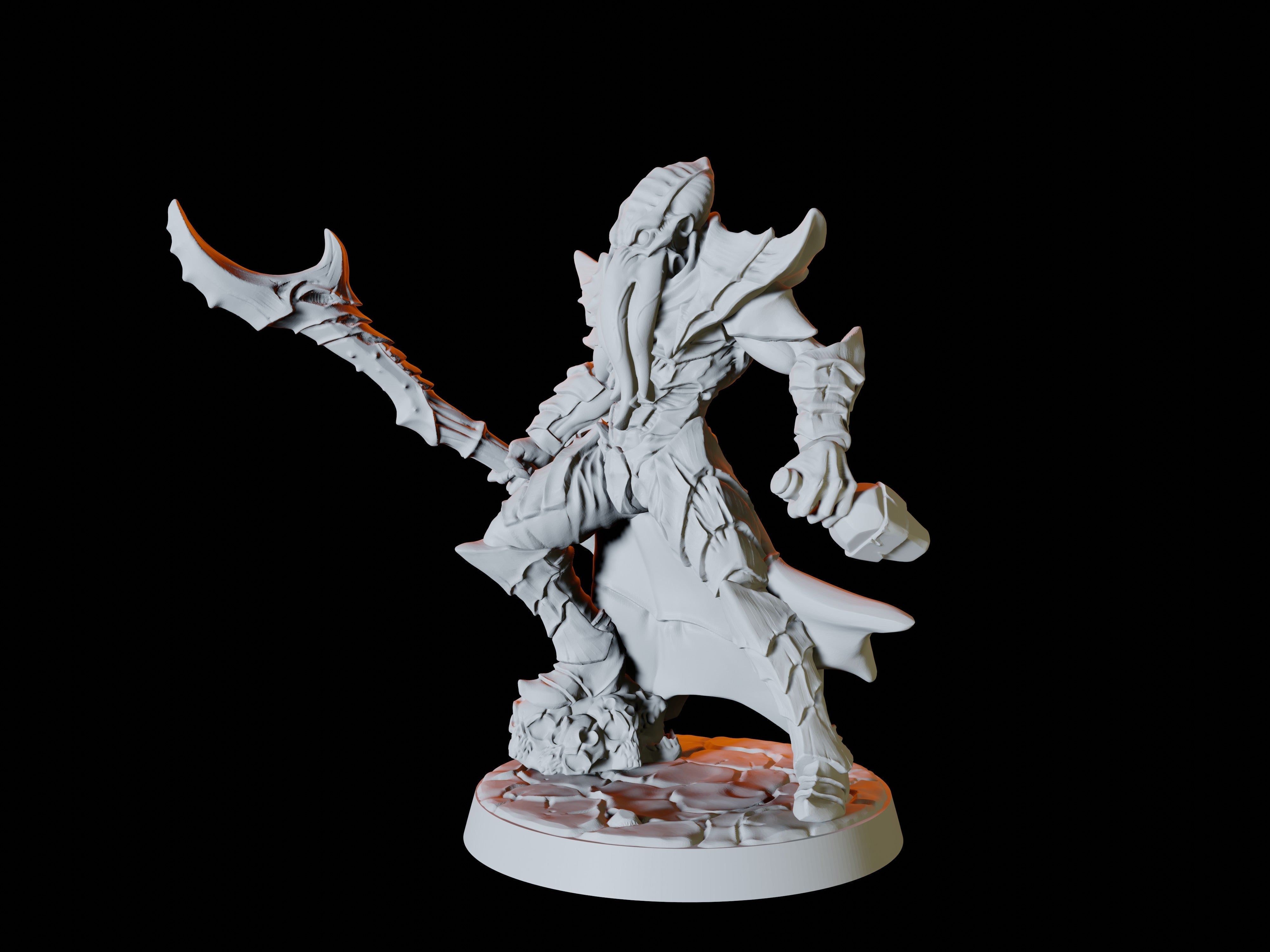 Six Mind Flayer Miniatures for Dungeons and Dragons - Myth Forged