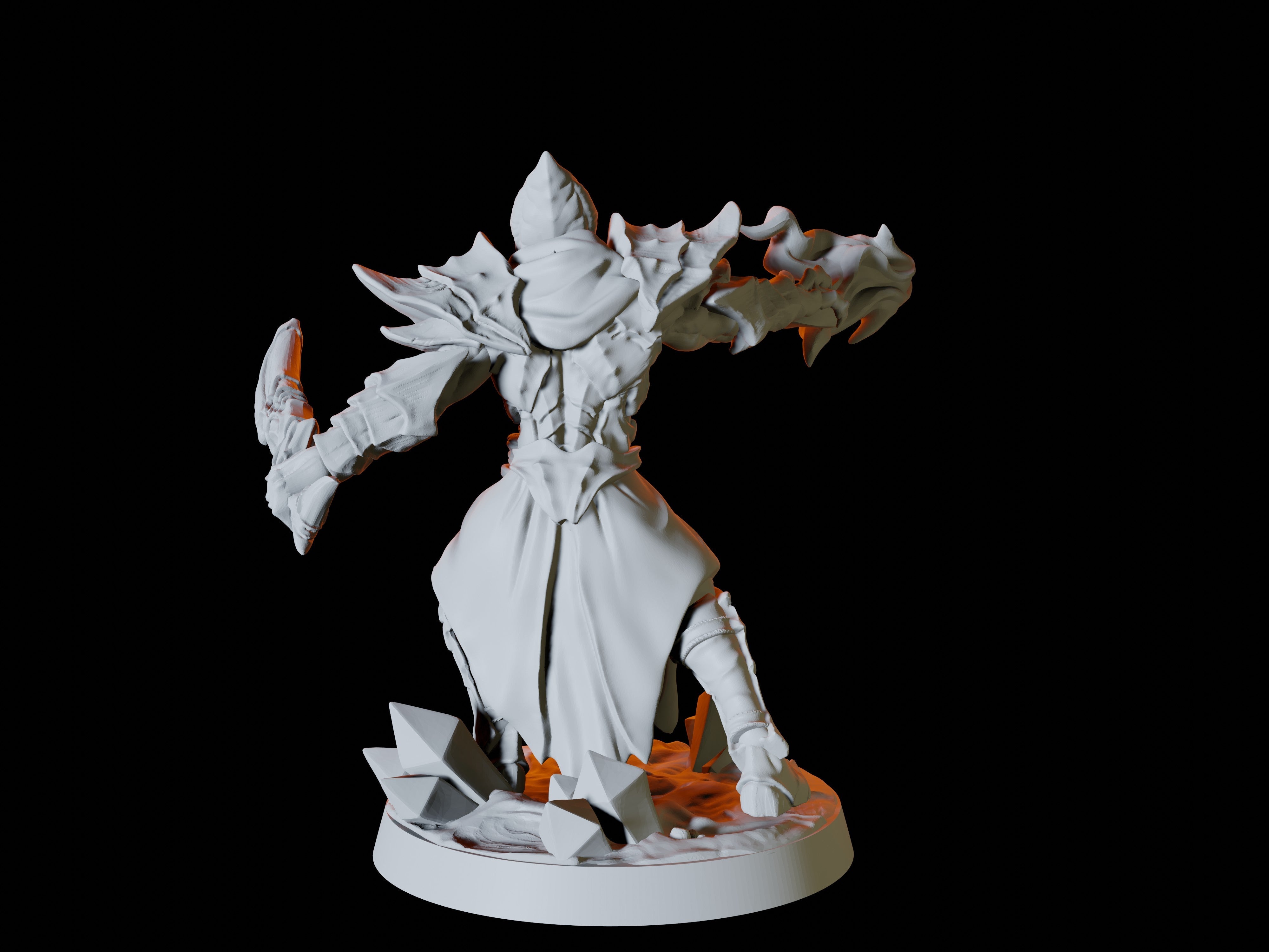 Six Mind Flayer Miniatures for Dungeons and Dragons - Myth Forged