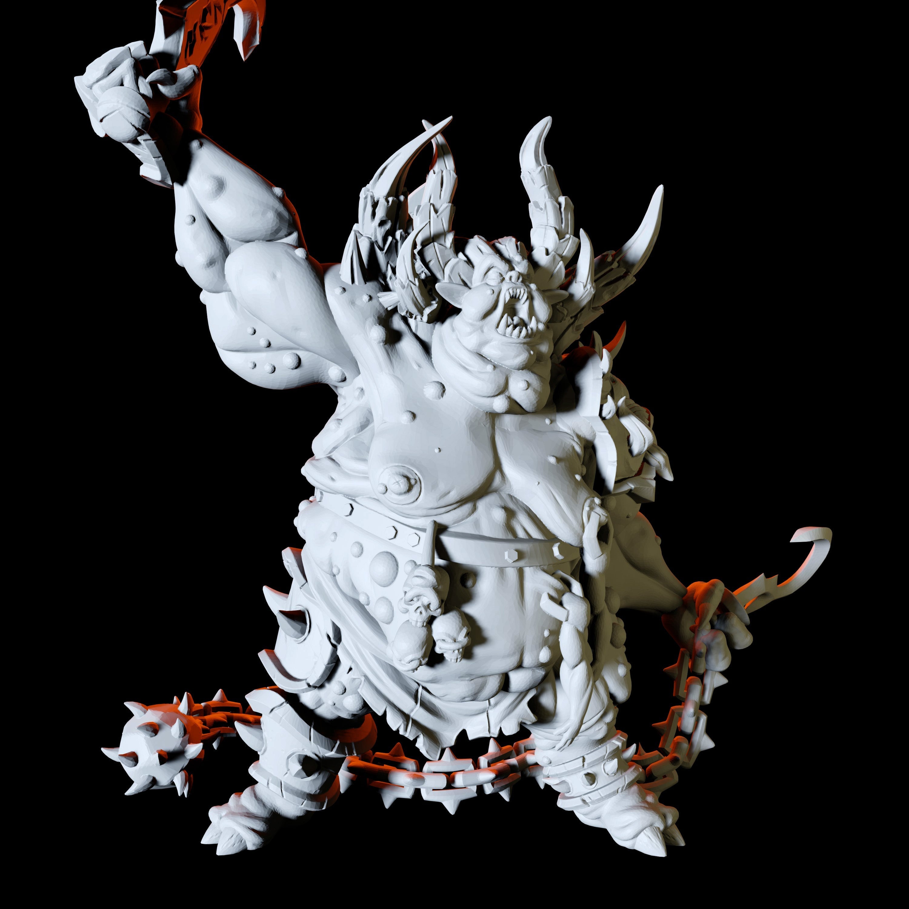 Nupperibo Devil Miniature for Dungeons and Dragons - Myth Forged
