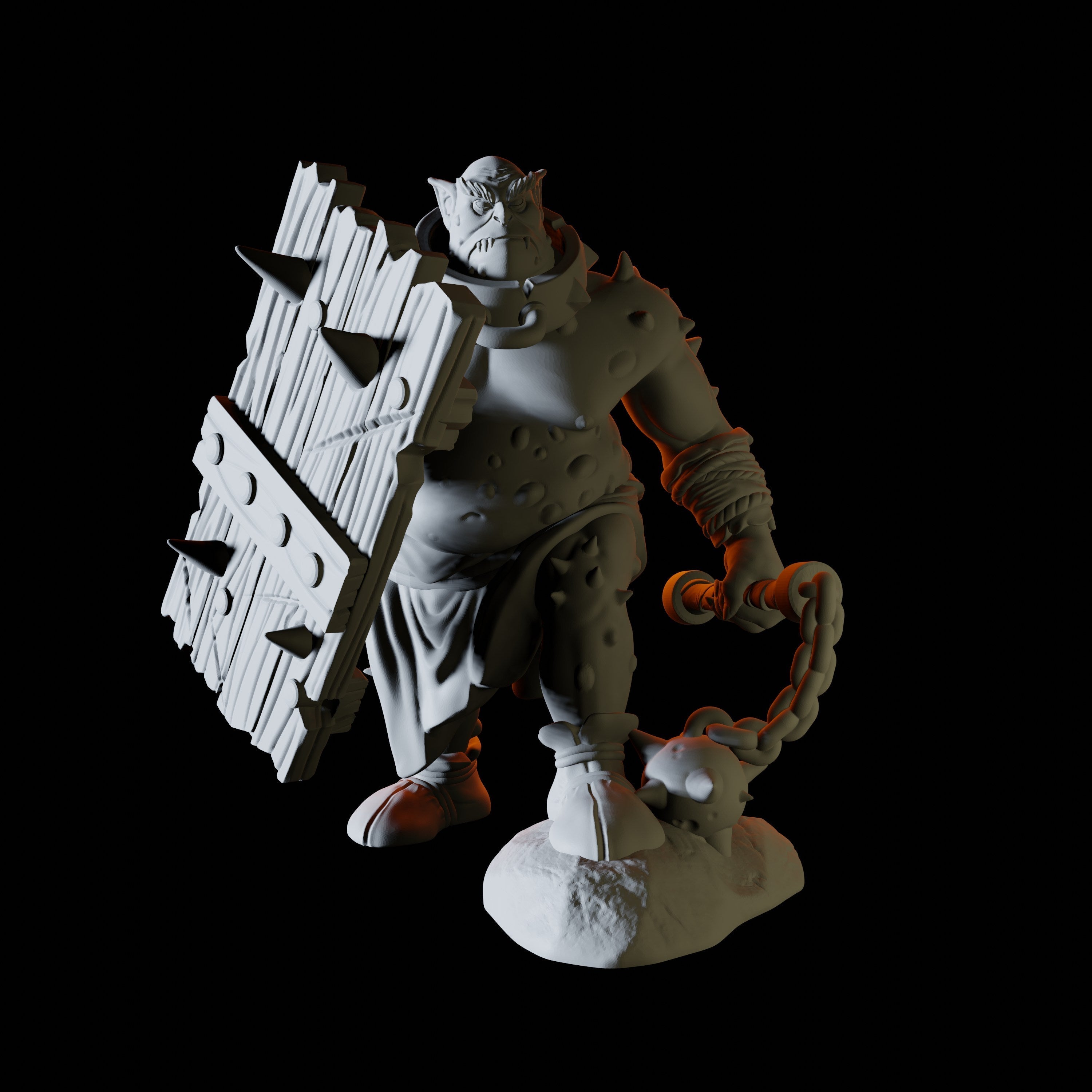 Ogre Miniature for Dungeons and Dragons - Myth Forged