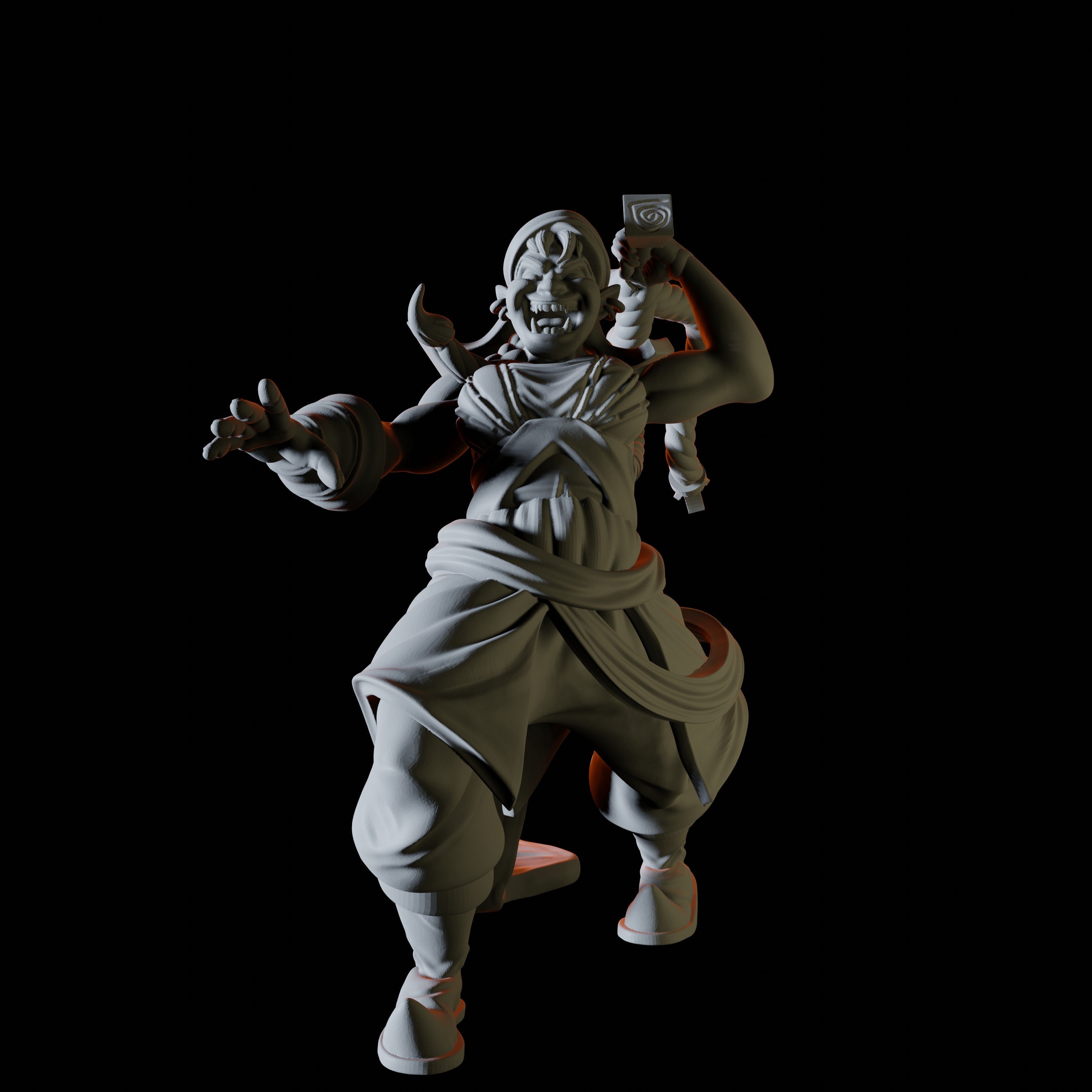 Orc Desert Bandit Miniature for Dungeons and Dragons - Myth Forged