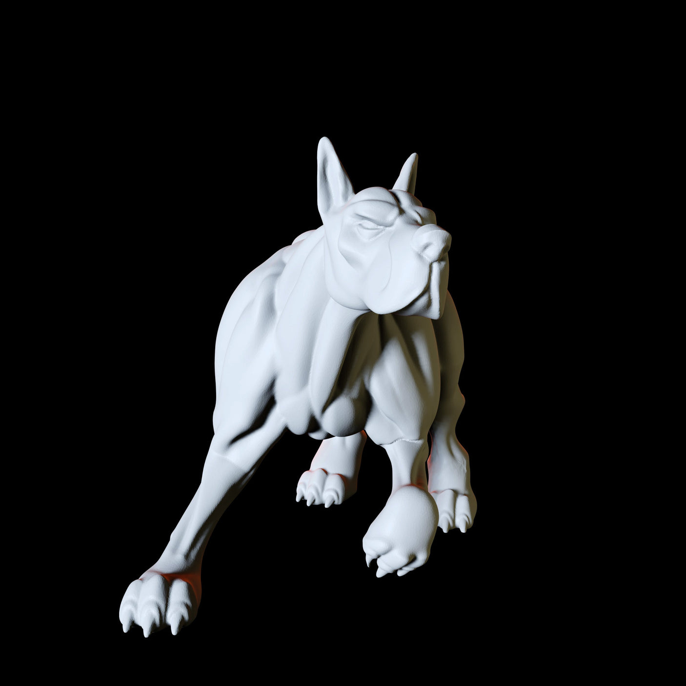 Pack of Dogs Miniature for Dungeons and Dragons, Pathfinder or other TTRPGs