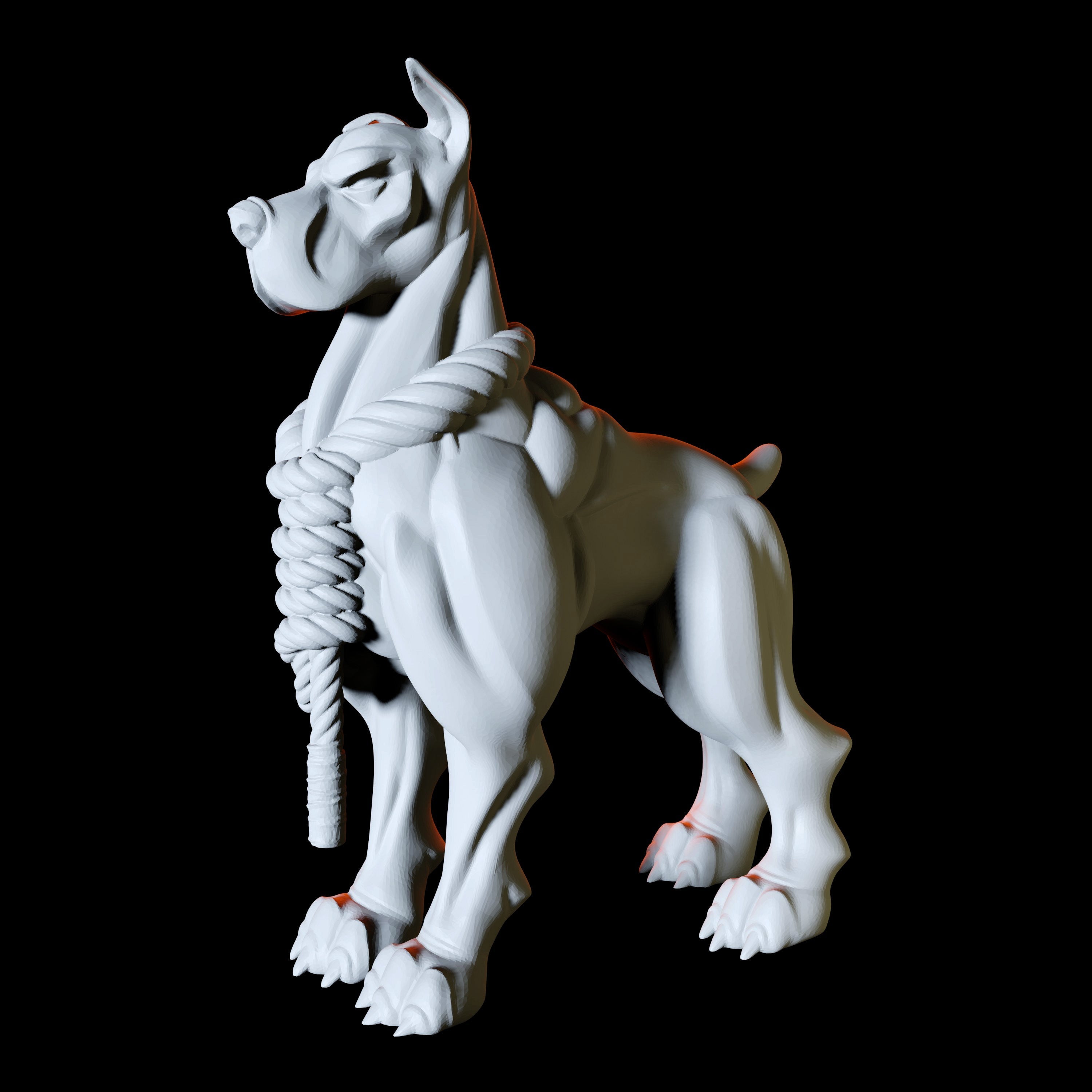 Pack of Dogs Miniature for Dungeons and Dragons - Myth Forged