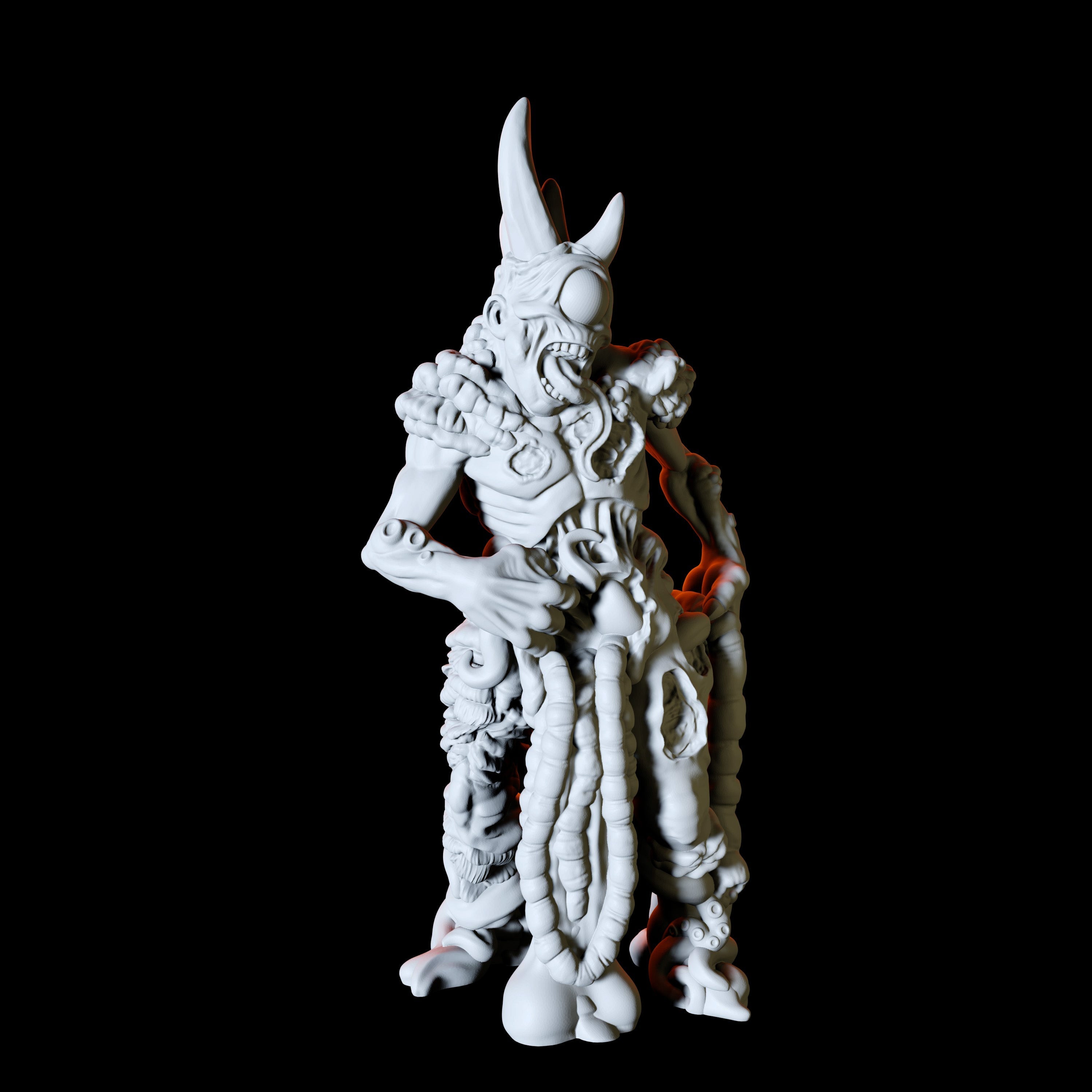 Plague Demon Soldier Miniatures for Dungeons and Dragons - Myth Forged