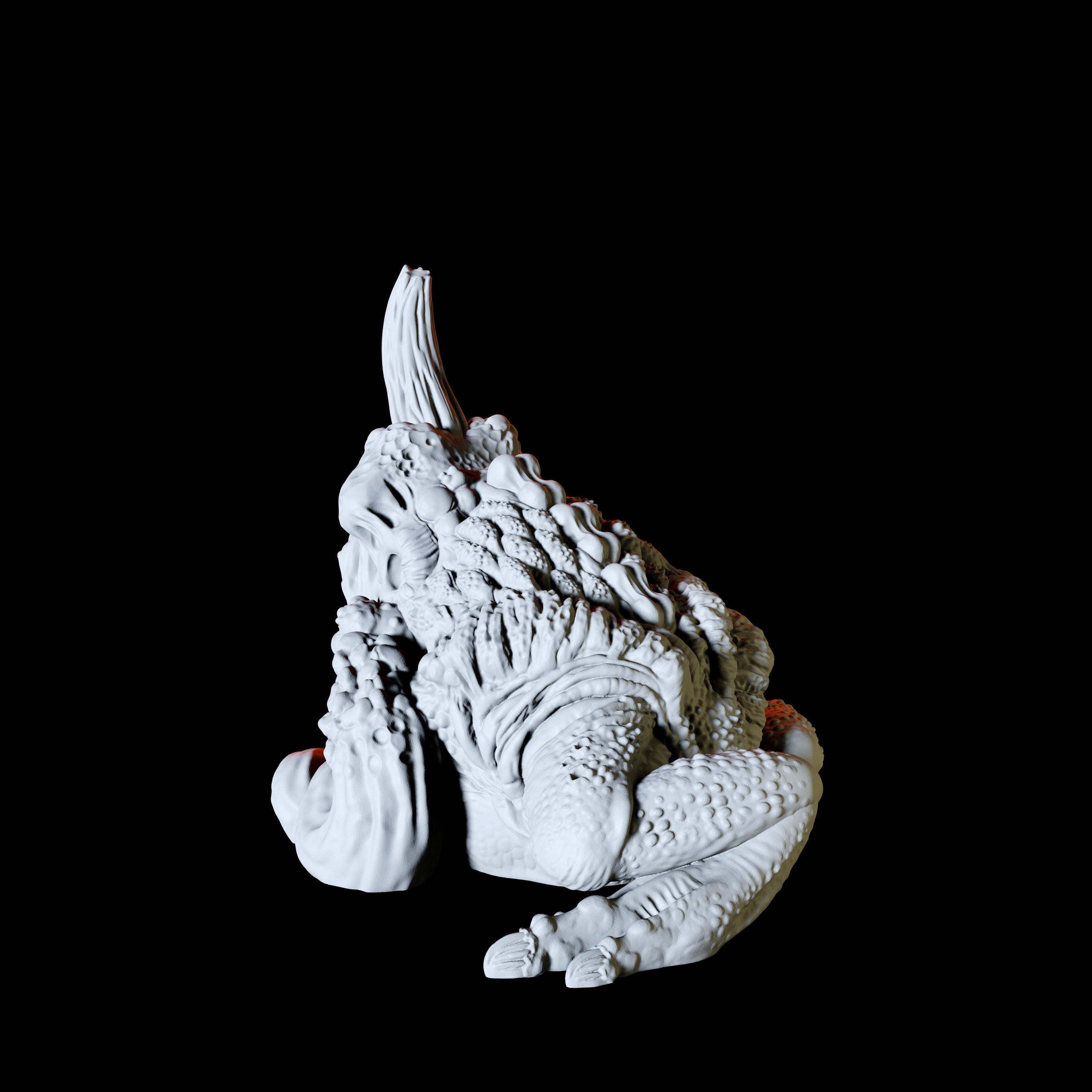 Demon Toad or Plague Hezrou Miniatures for Dungeons and Dragons - Myth Forged