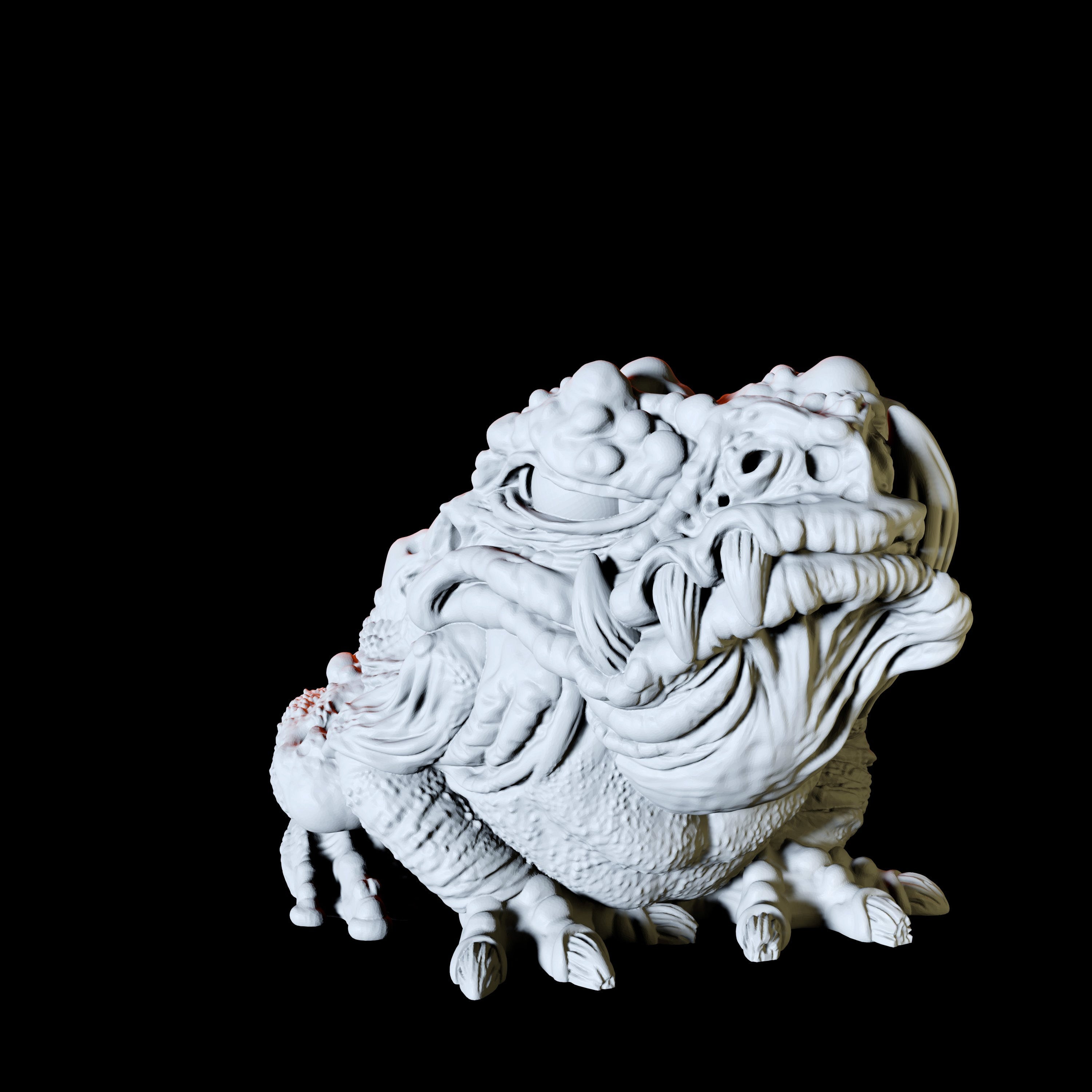 Demon Toad or Plague Hezrou Miniatures for Dungeons and Dragons - Myth Forged