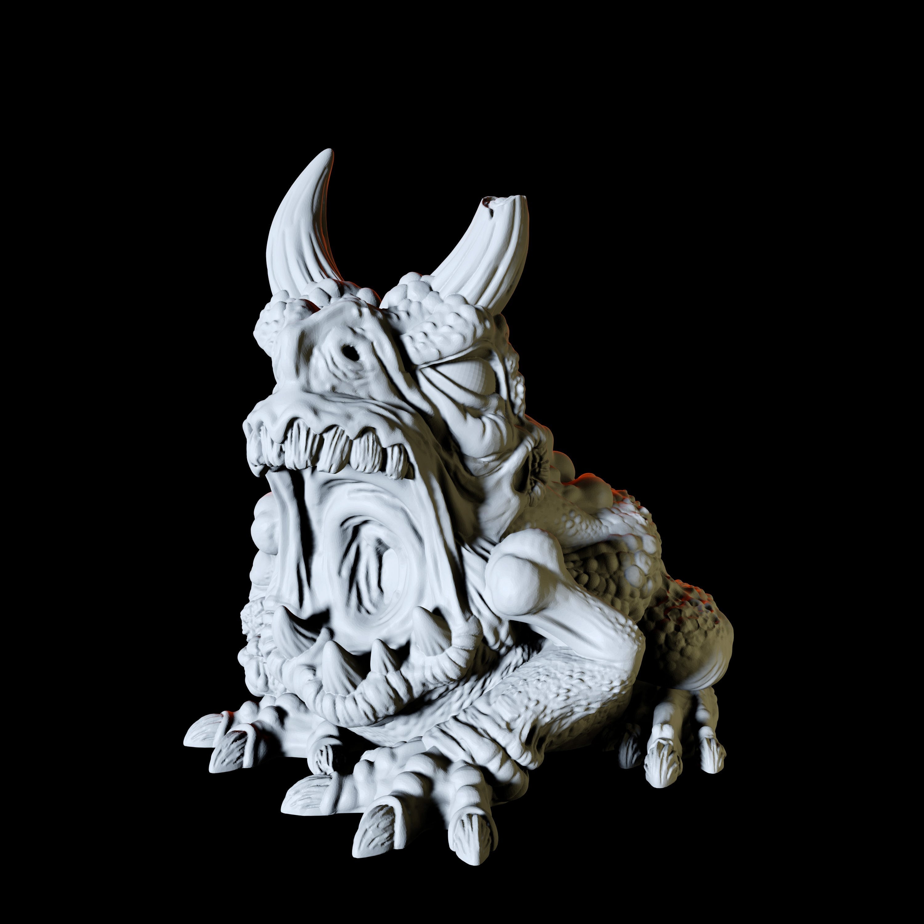 Demon Toad or Plague Hezrou Miniatures for Dungeons and Dragons - Myth Forged