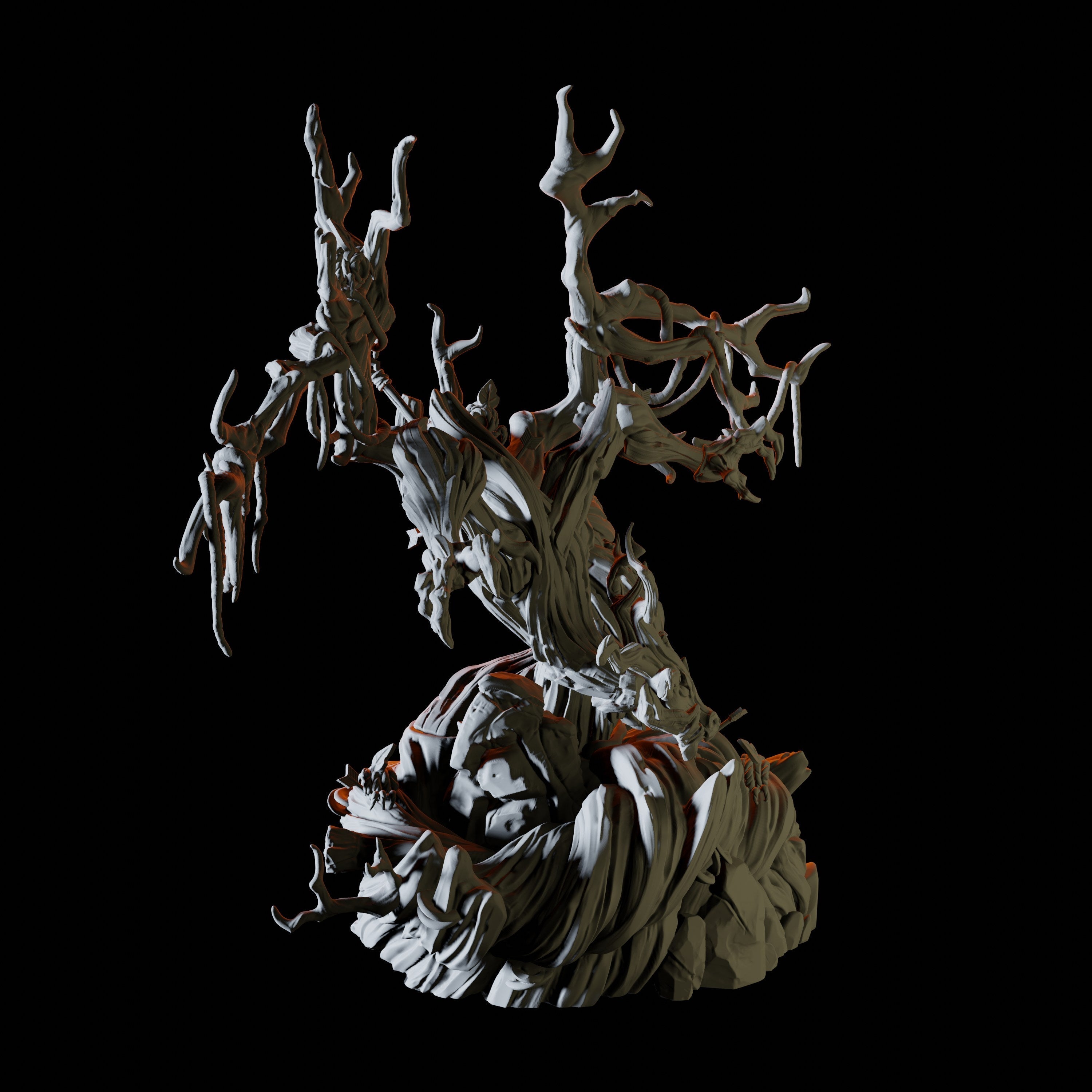 Plant Dragon Miniature for Dungeons and Dragons - Myth Forged