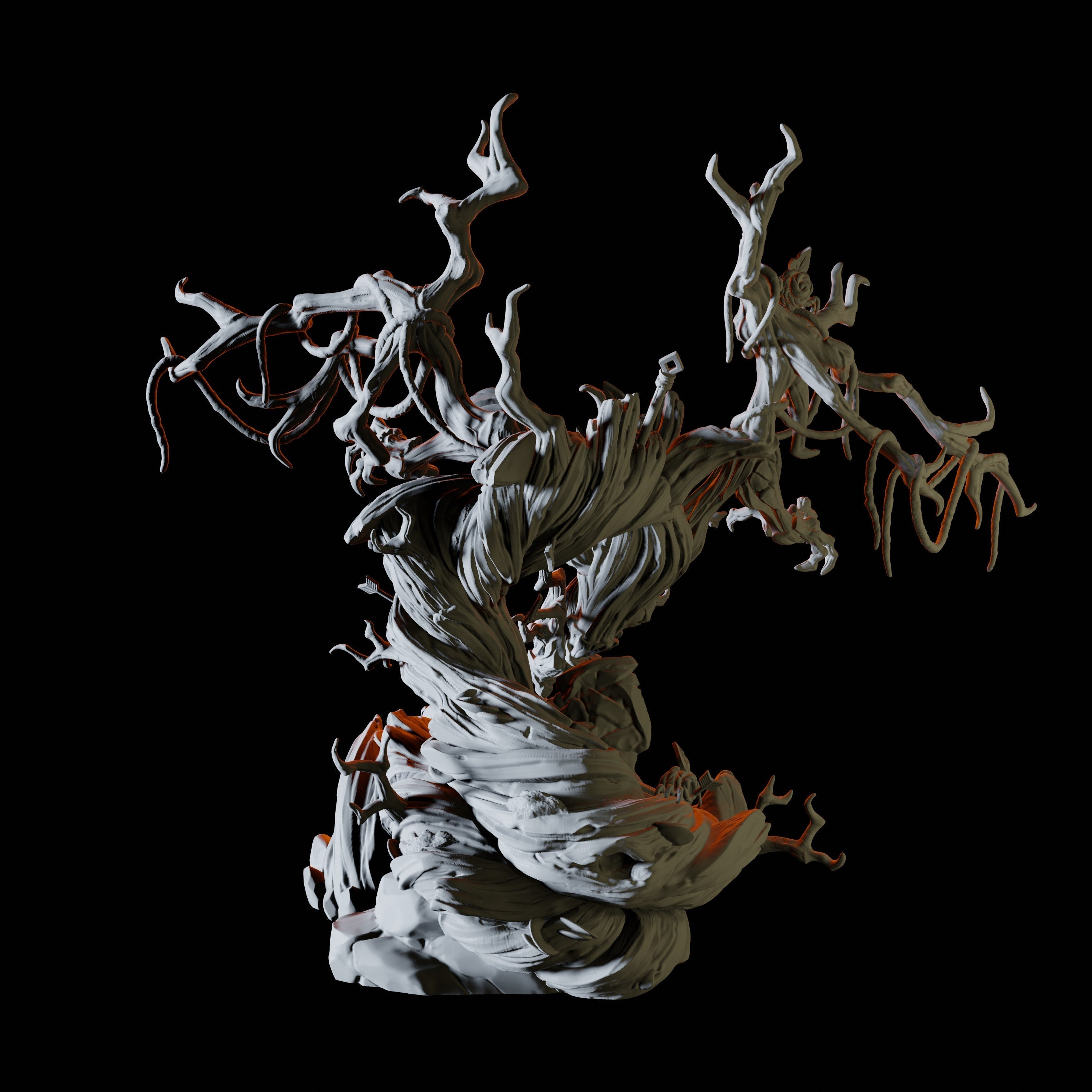 Plant Dragon Miniature for Dungeons and Dragons - Myth Forged