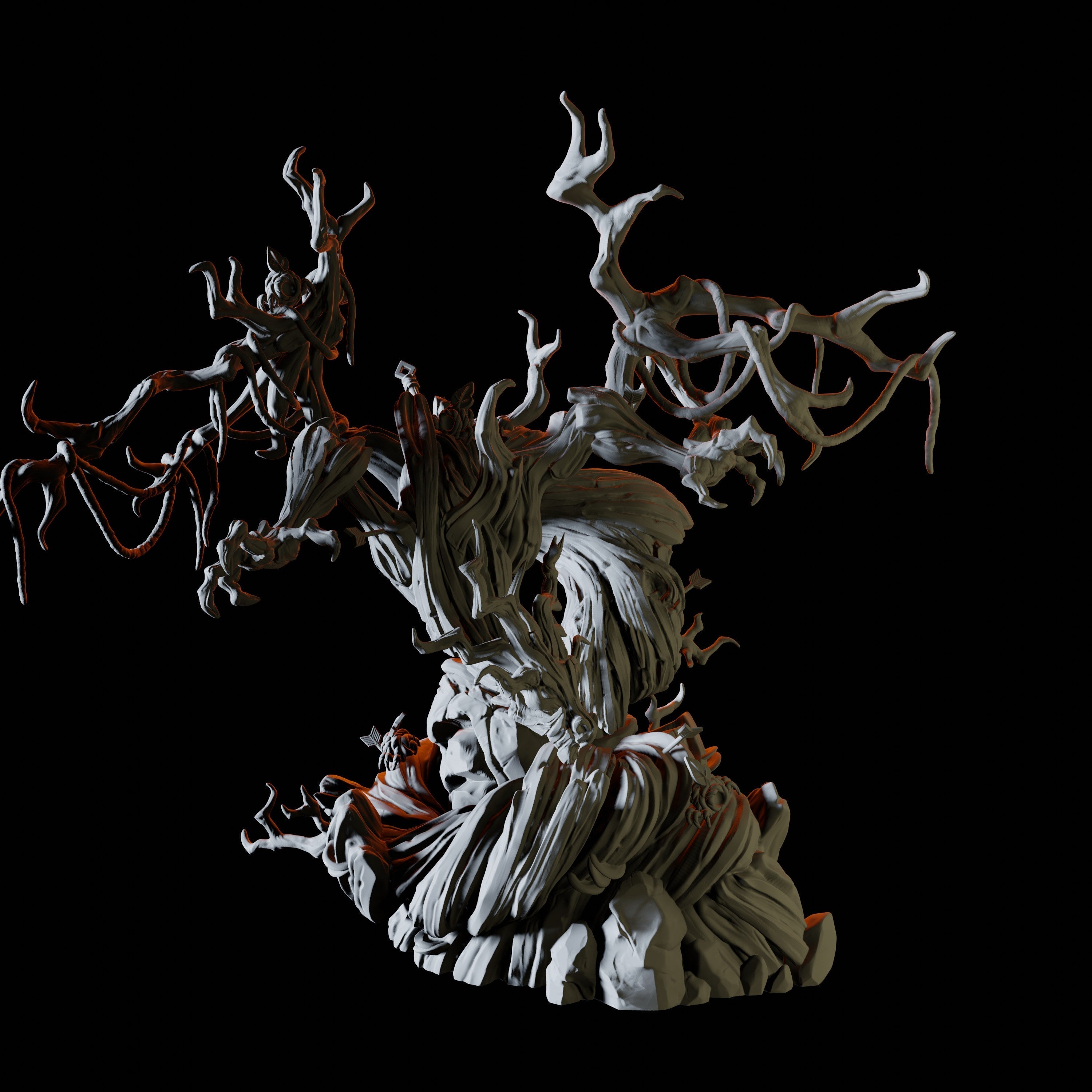 Plant Dragon Miniature for Dungeons and Dragons - Myth Forged