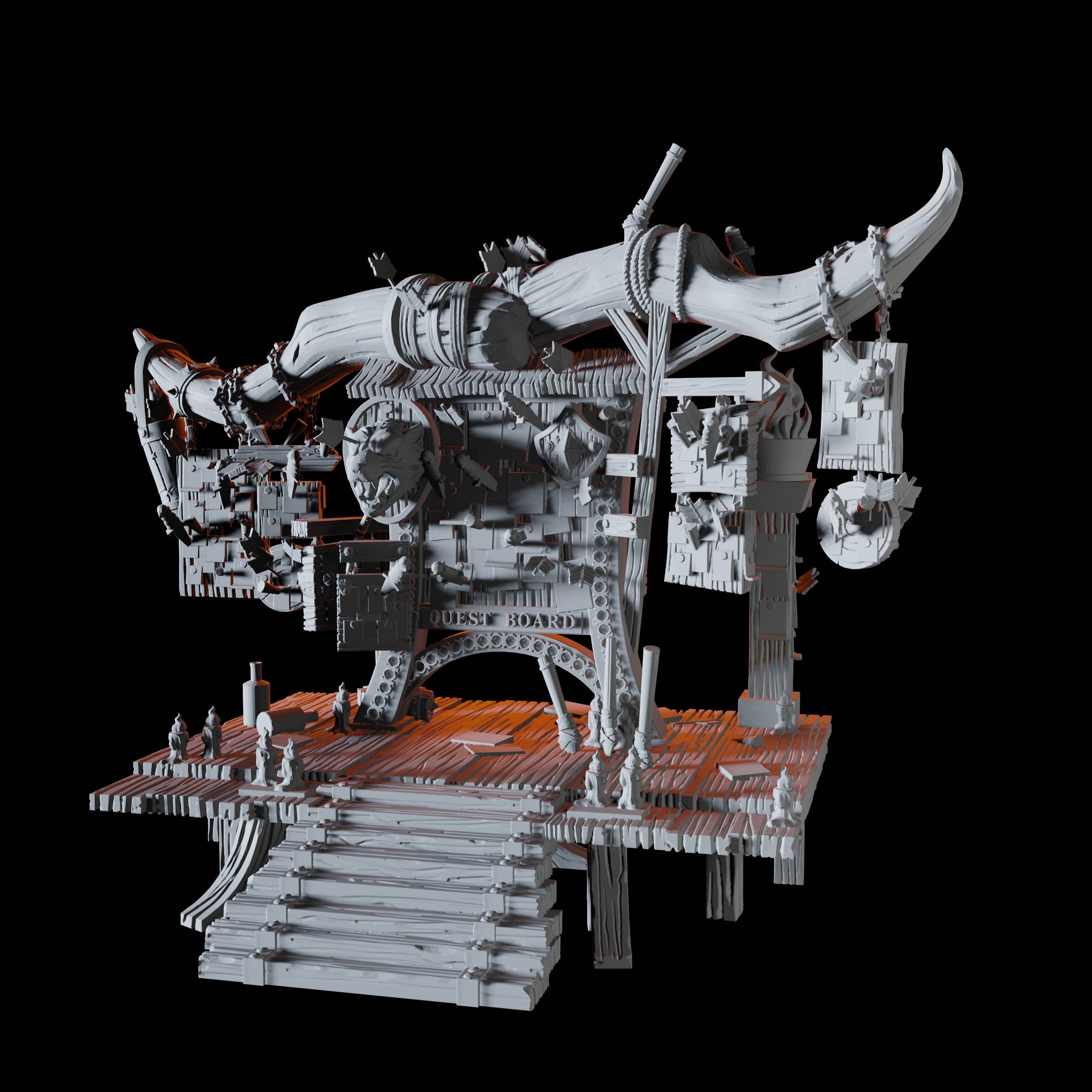 Questboard - Scatter Terrain Miniature for Dungeons and Dragons - Myth Forged