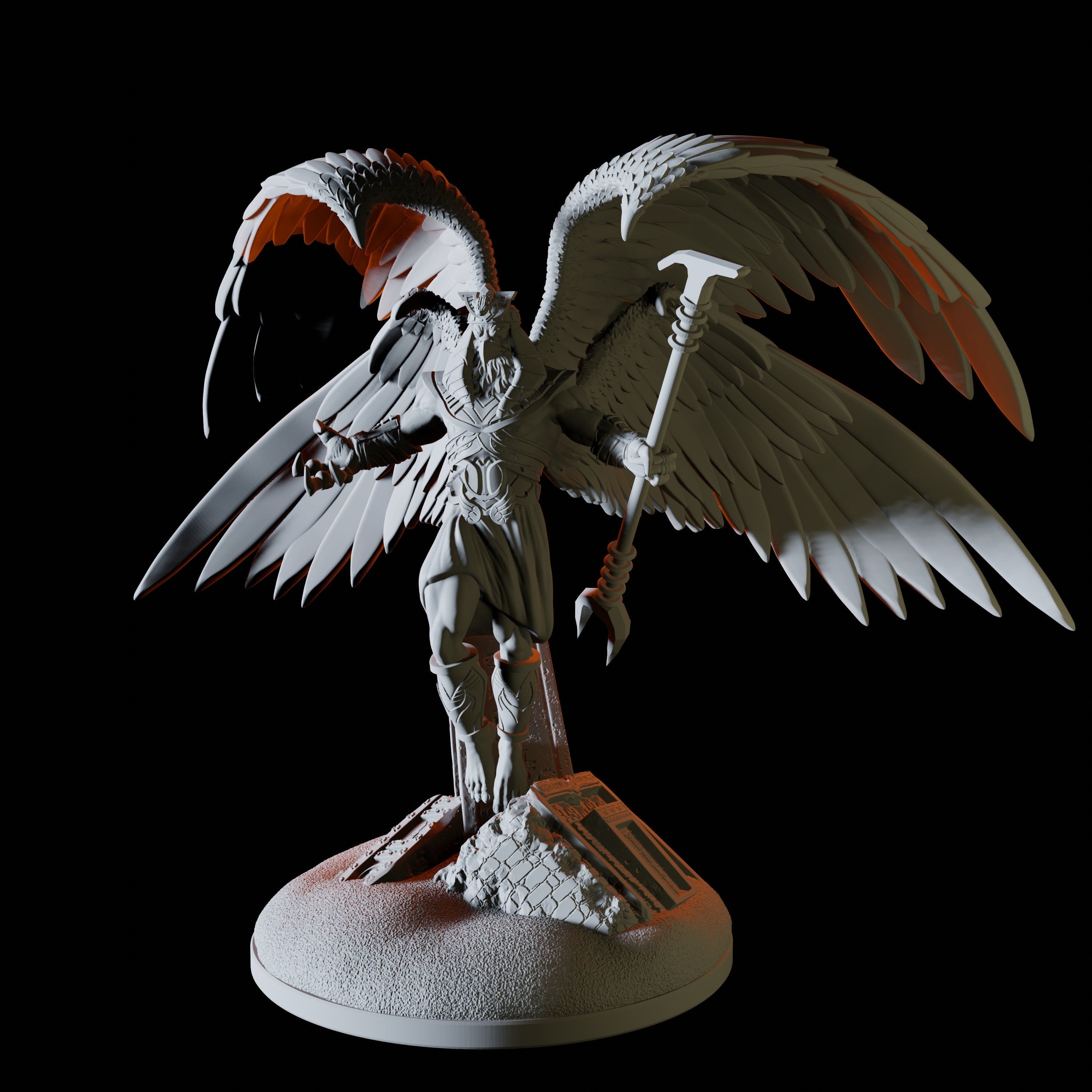 Ra Miniature for Dungeons and Dragons - Myth Forged