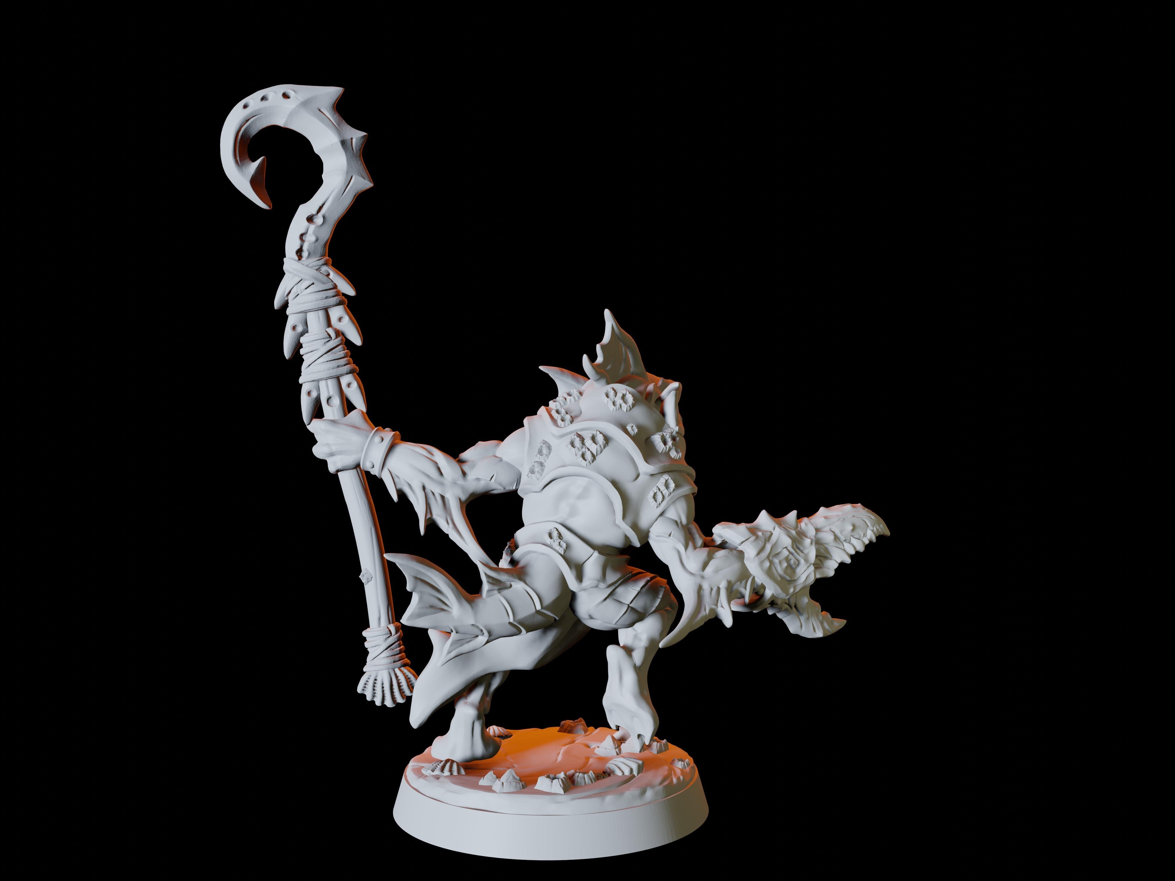 Six Sahuagin or Merrow Miniatures for Dungeons and Dragons - Myth Forged