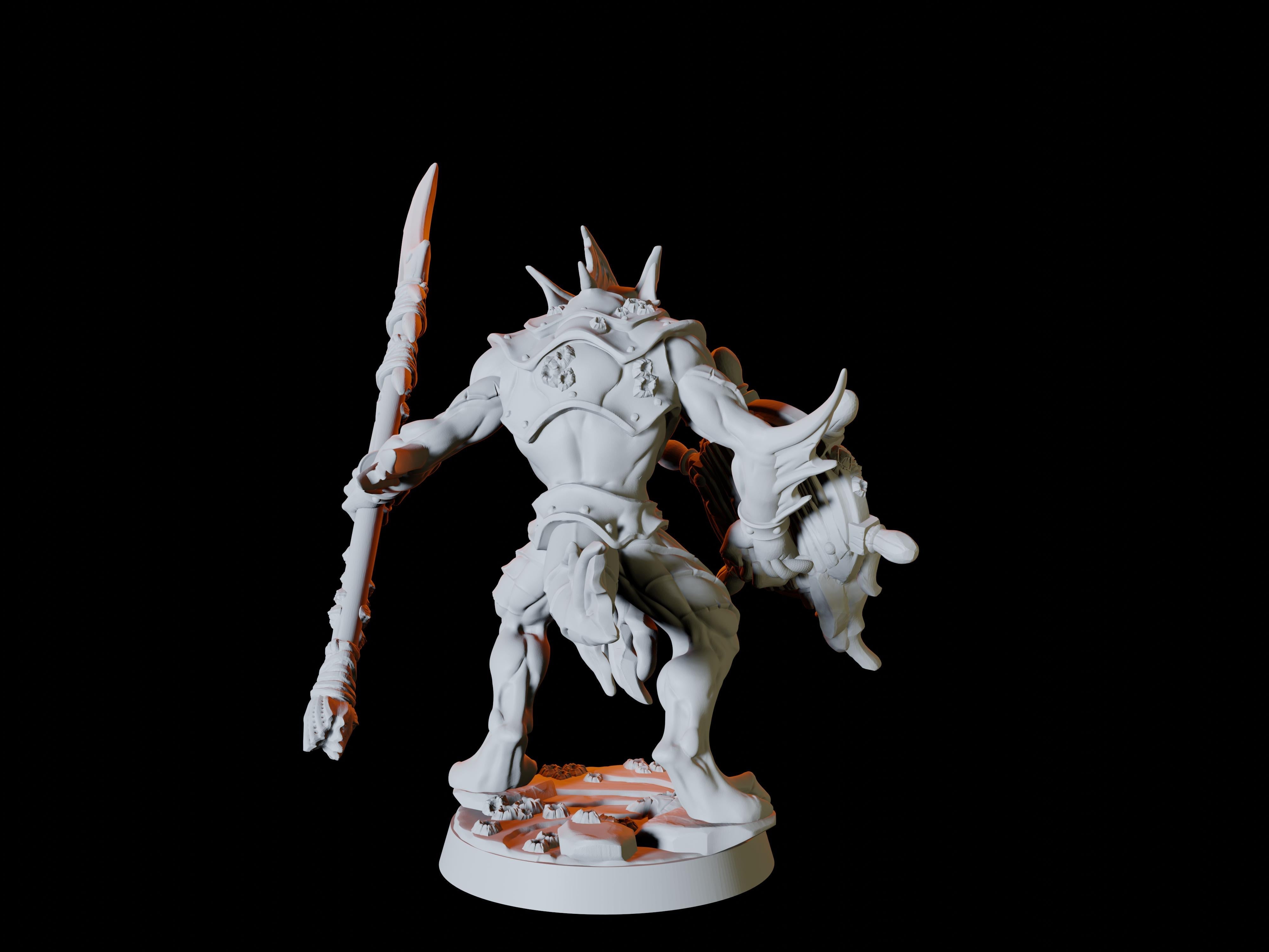 Six Sahuagin or Merrow Miniatures for Dungeons and Dragons - Myth Forged