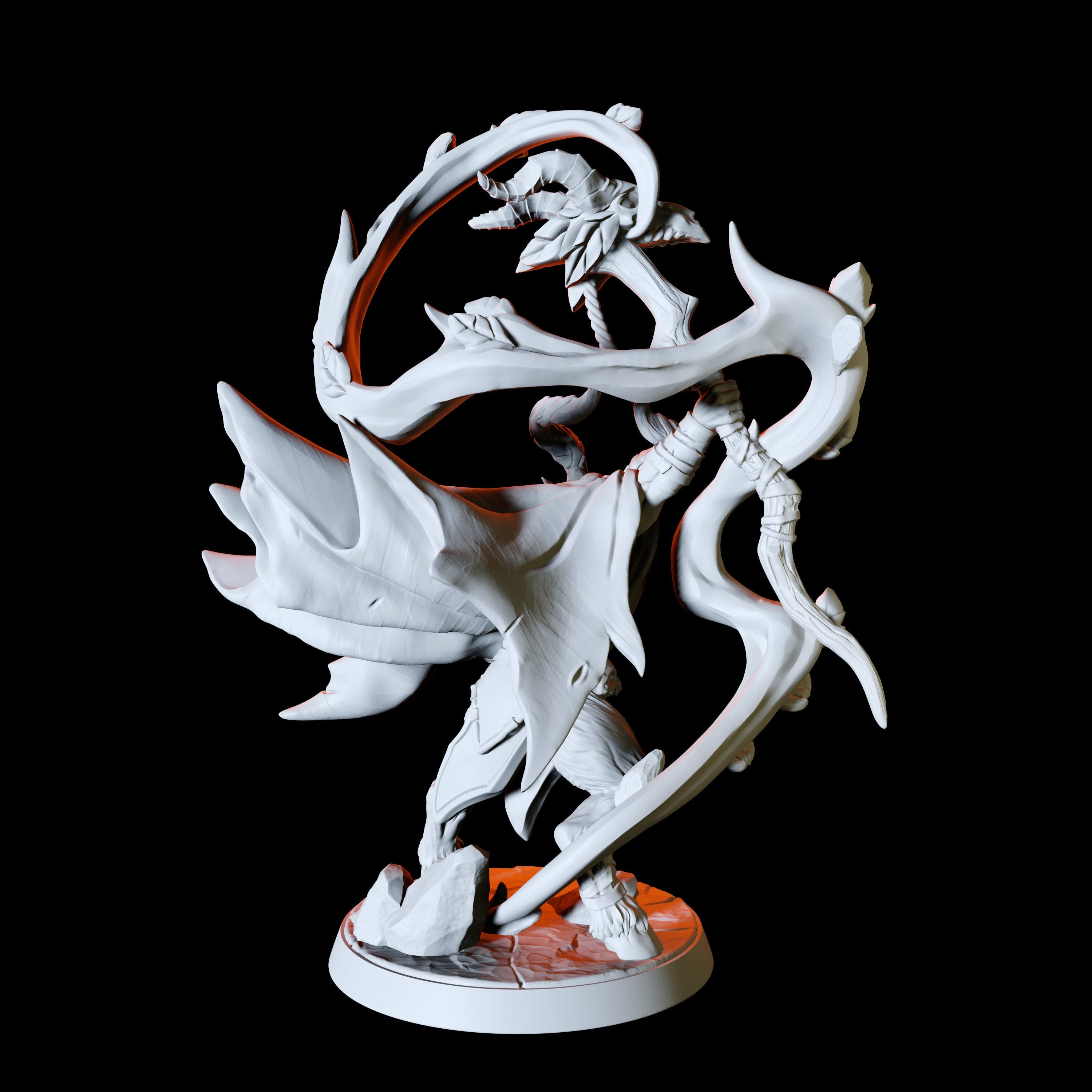 Satyr Druid Miniature for Dungeons and Dragons - Myth Forged