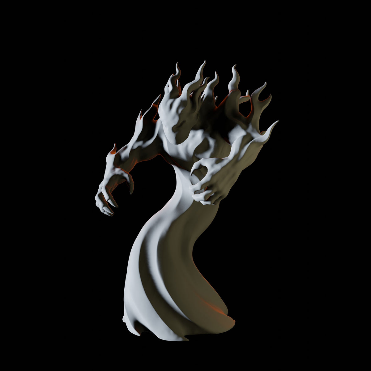 Shadow Miniature for Dungeons and Dragons, Pathfinder or other TTRPGs