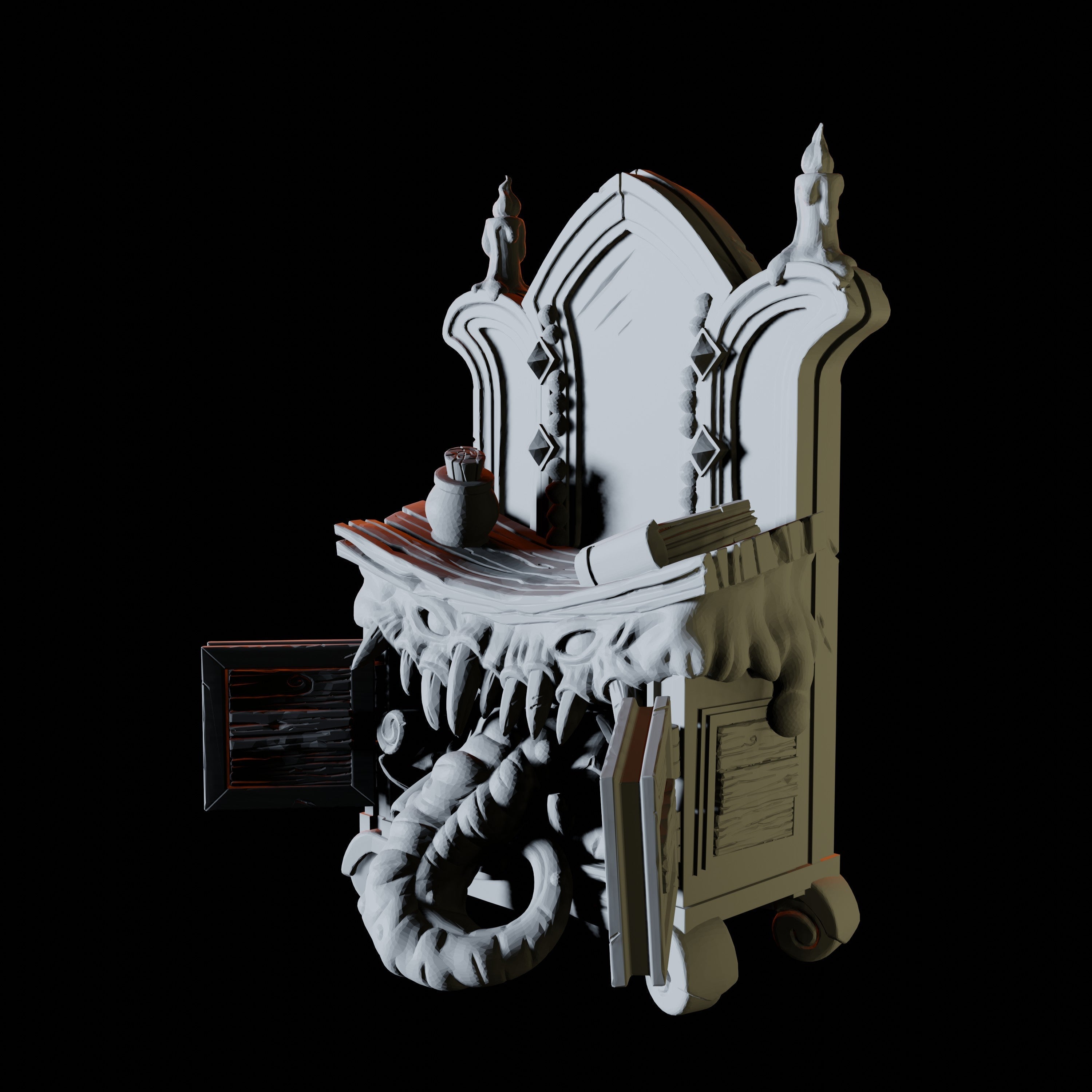 Sideboard Mimic Miniature for Dungeons and Dragons - Myth Forged
