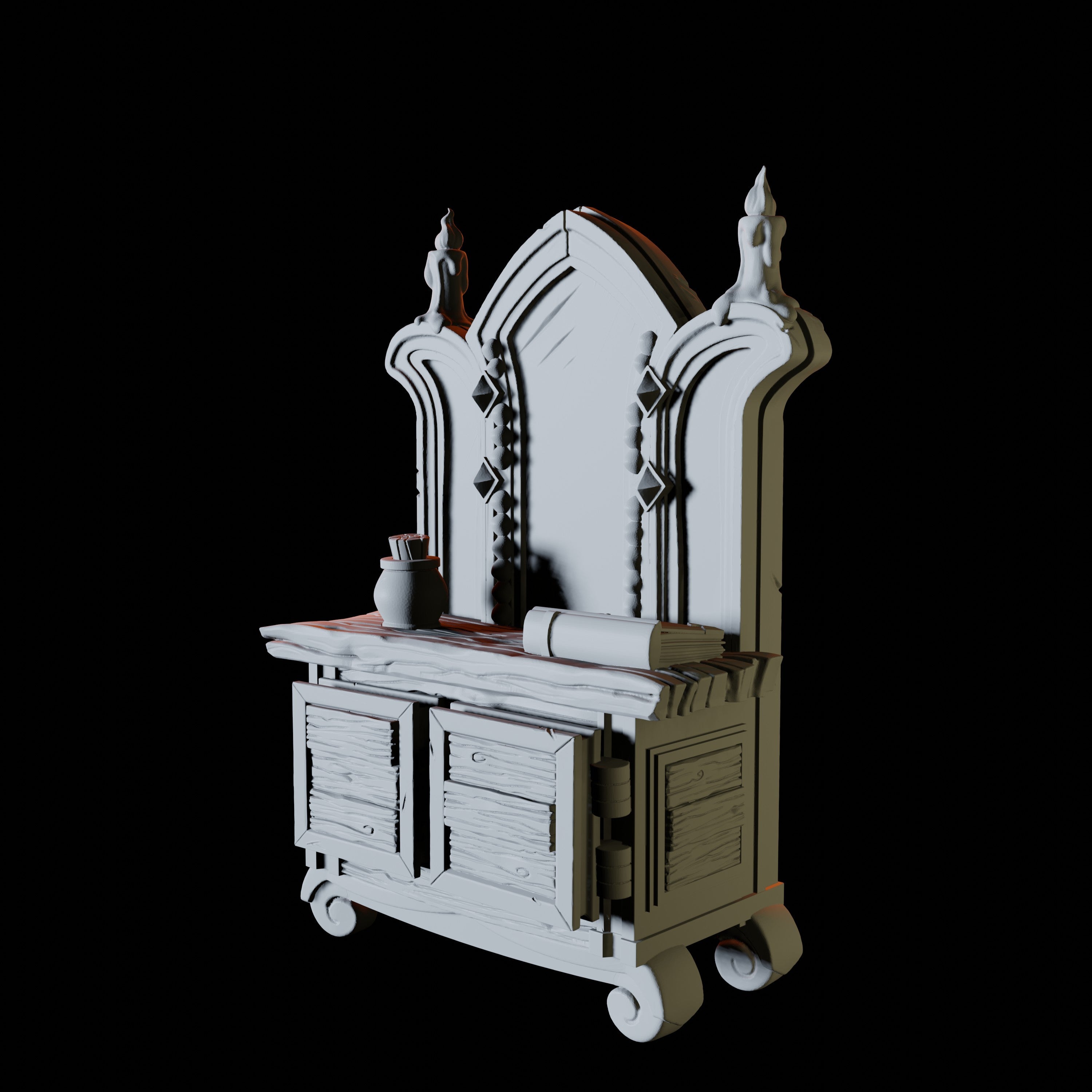 Sideboard Mimic Miniature for Dungeons and Dragons - Myth Forged
