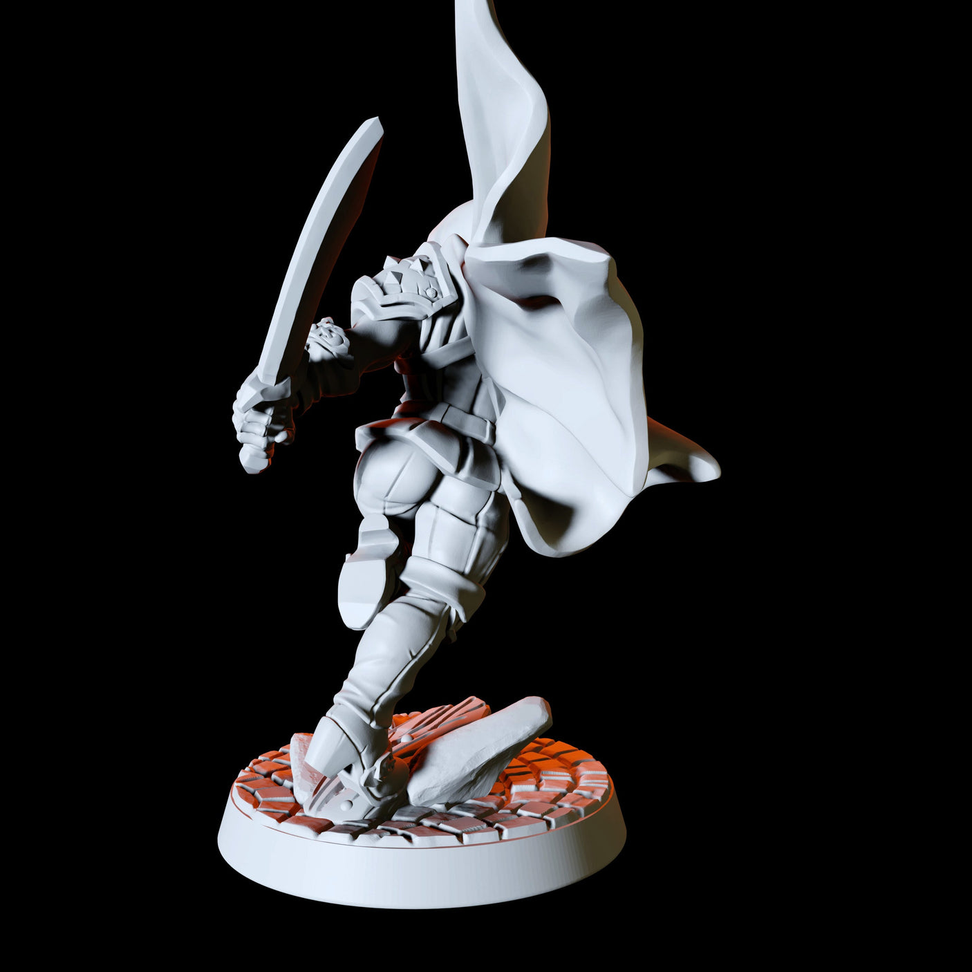 Six Assassins, Thieves or Rogues Miniature for Dungeons and Dragons, Pathfinder or other TTRPGs