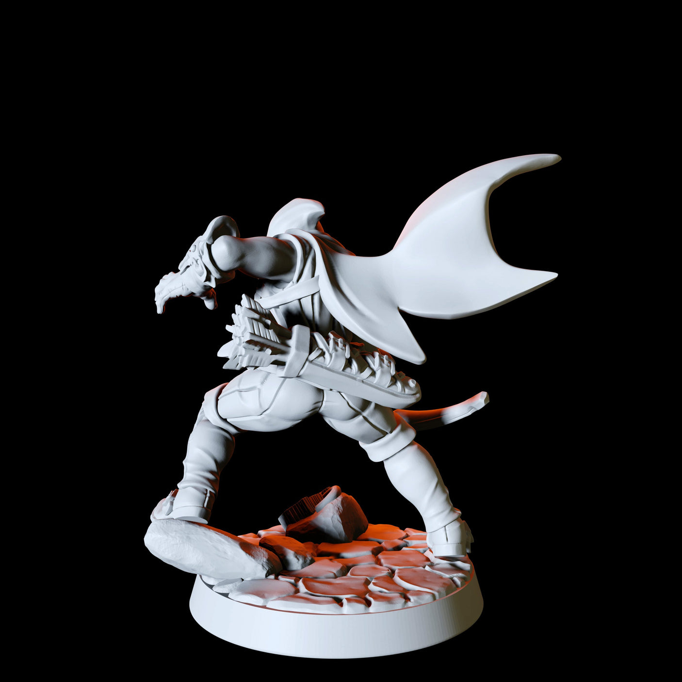 Six Assassins, Thieves or Rogues Miniature for Dungeons and Dragons, Pathfinder or other TTRPGs