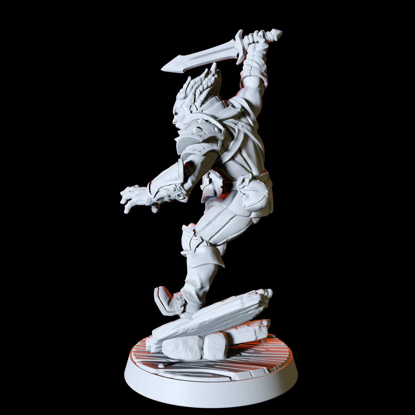 Six Assassins, Thieves or Rogues Miniature for Dungeons and Dragons, Pathfinder or other TTRPGs