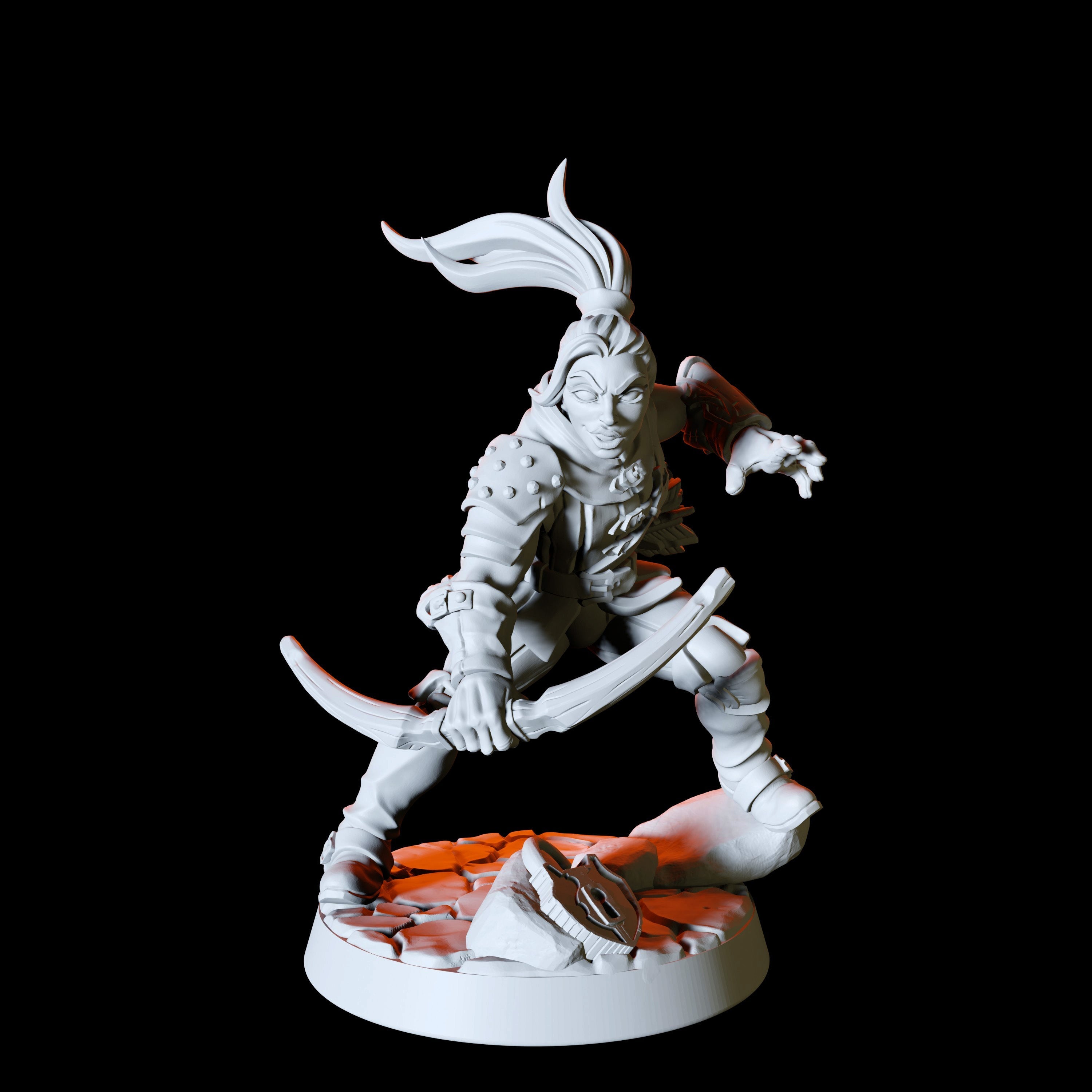 Six Assassin, Thief or Rogue Miniatures for Dungeons and Dragons | Myth Forged