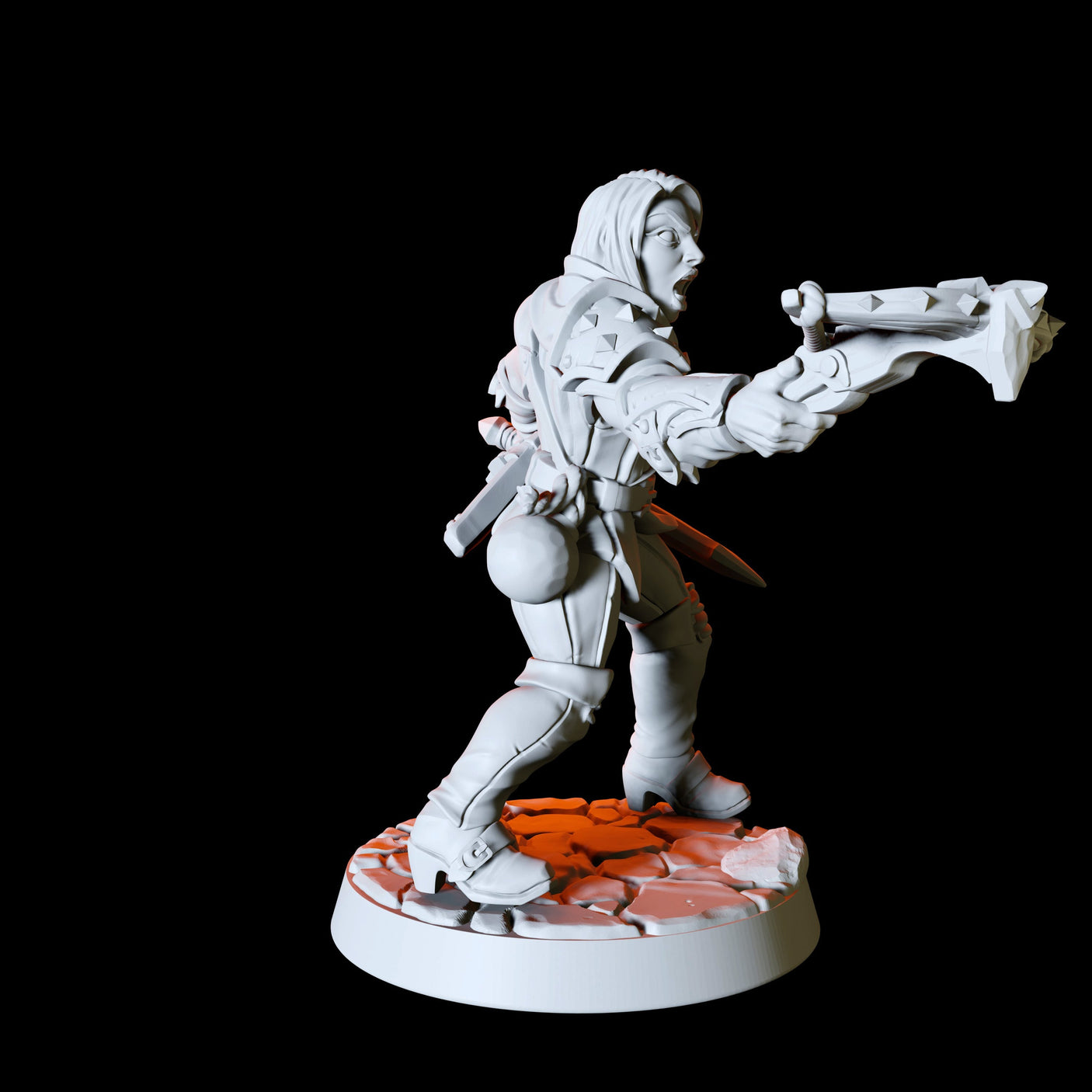 Six Assassins, Thieves or Rogues Miniature for Dungeons and Dragons, Pathfinder or other TTRPGs