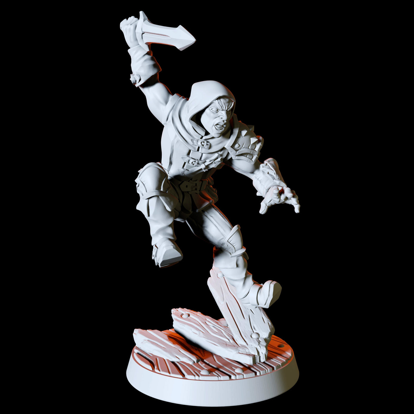 Six Assassins, Thieves or Rogues Miniature for Dungeons and Dragons, Pathfinder or other TTRPGs